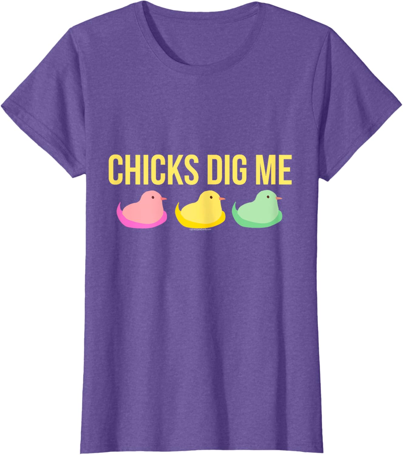 Chicks Dig Me Funny Cute Easter Gift for Boys Guys Men T-Shirt