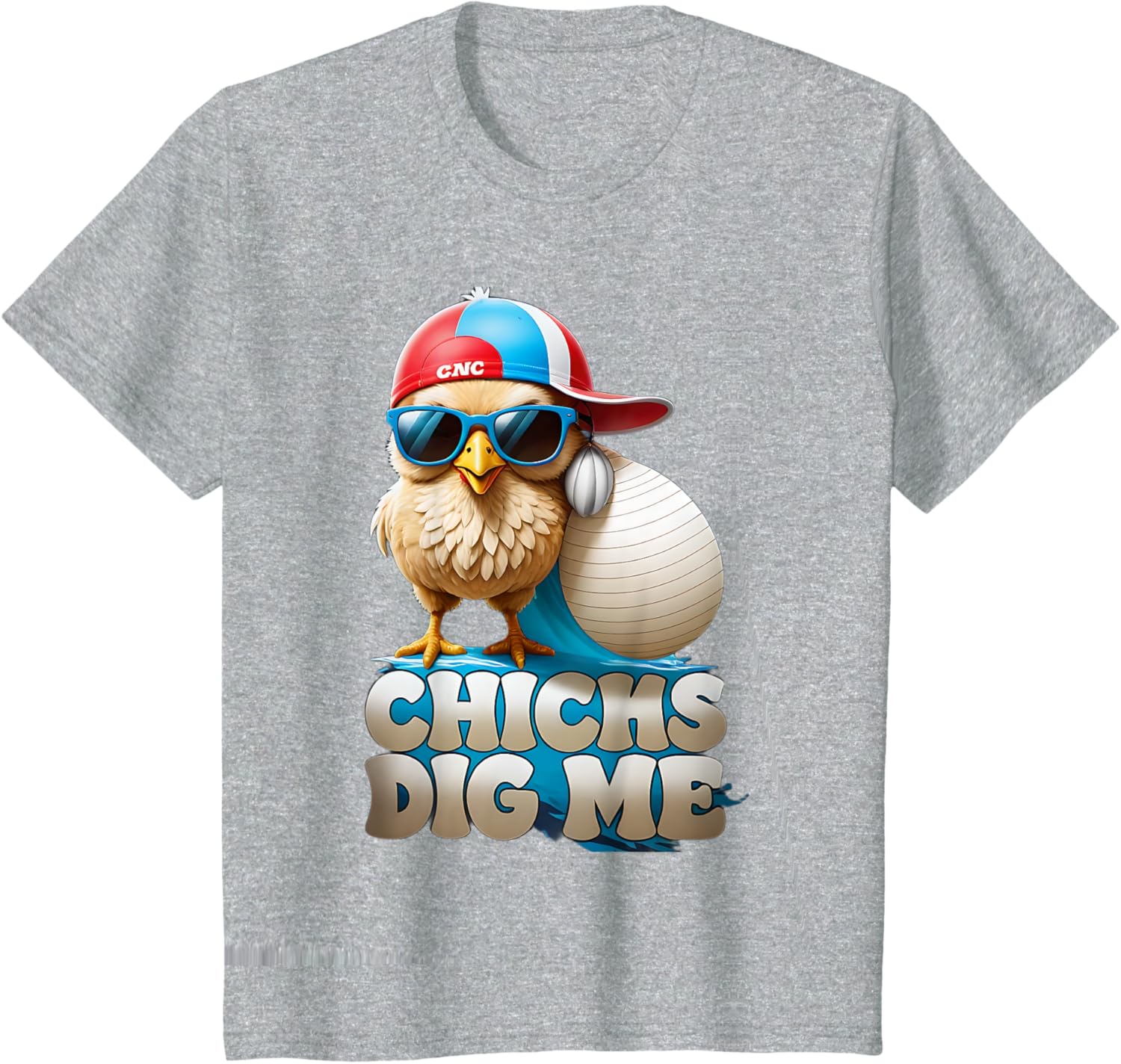 Chicks Dig Me Funny Easter Cute Toddler Boys Men T-Shirt