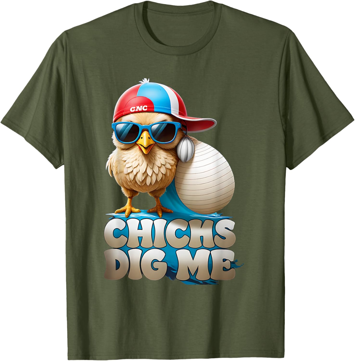 Chicks Dig Me Funny Easter Cute Toddler Boys Men T-Shirt