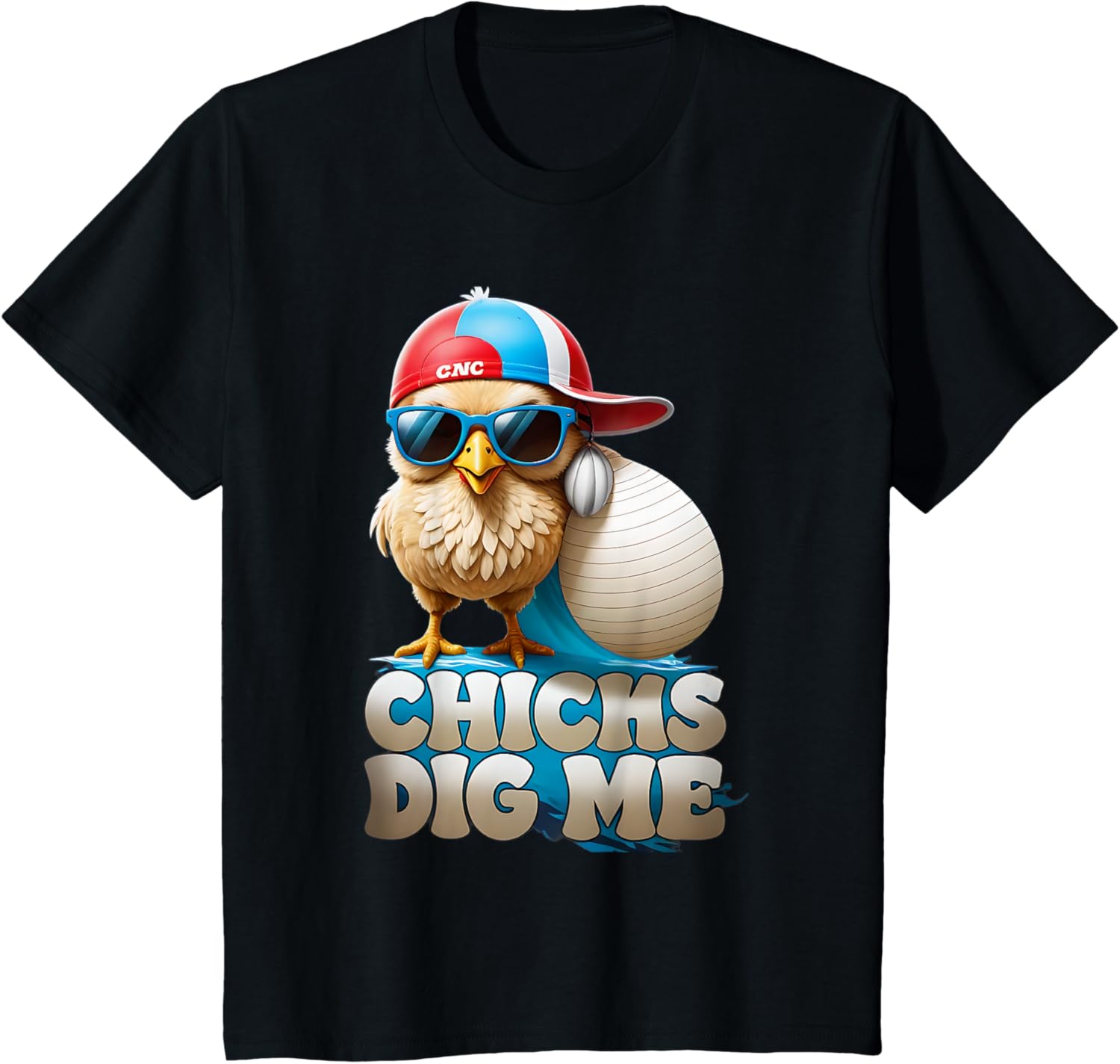 Chicks Dig Me Funny Easter Cute Toddler Boys Men T-Shirt