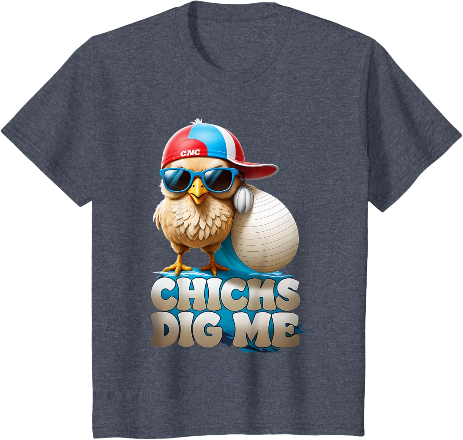 Chicks Dig Me Funny Easter Cute Toddler Boys Men T-Shirt