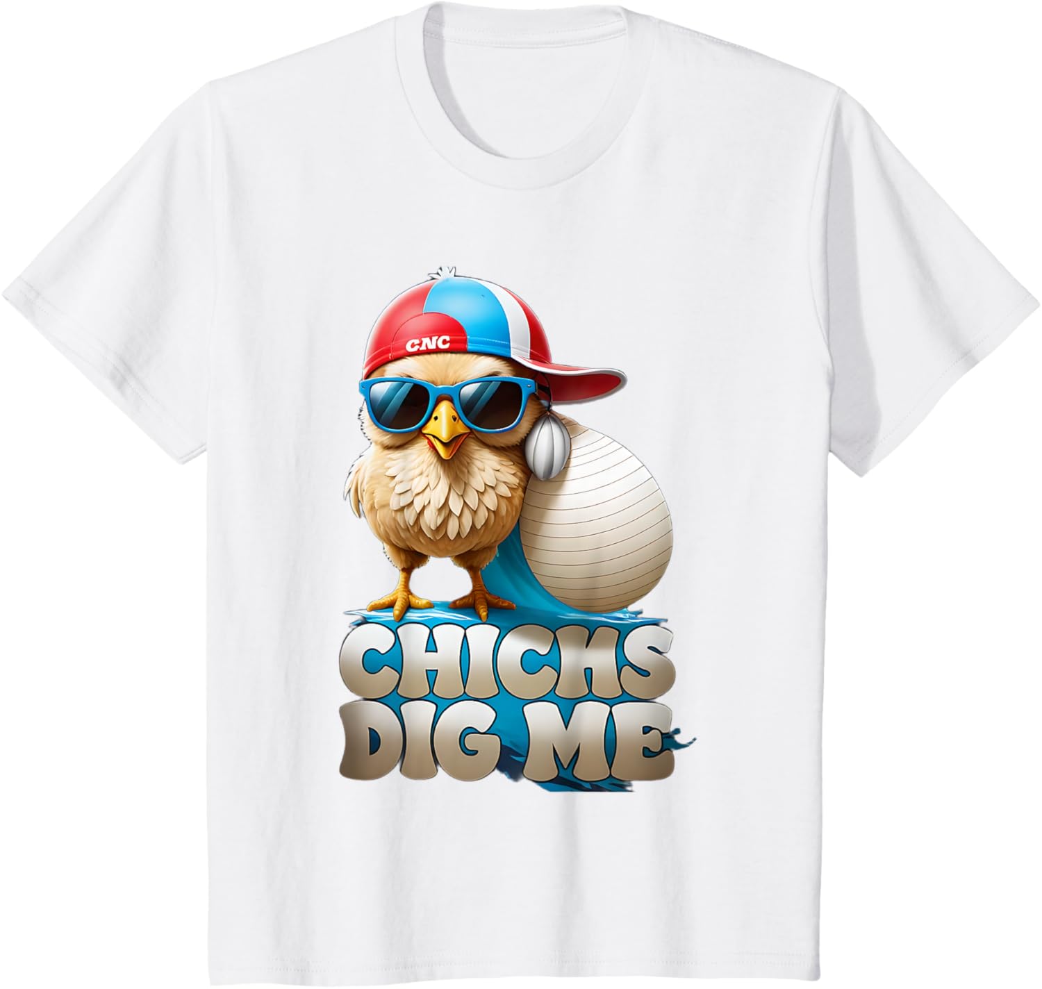 Chicks Dig Me Funny Easter Cute Toddler Boys Men T-Shirt