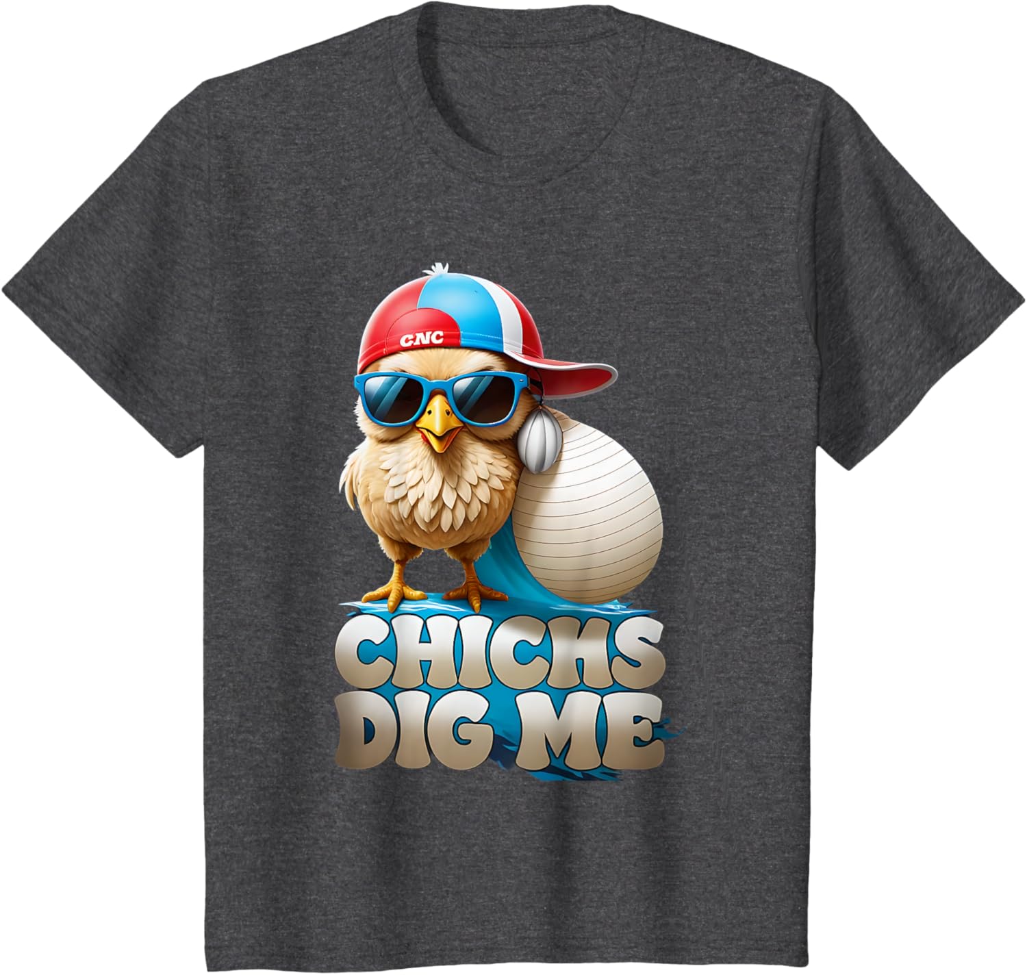 Chicks Dig Me Funny Easter Cute Toddler Boys Men T-Shirt