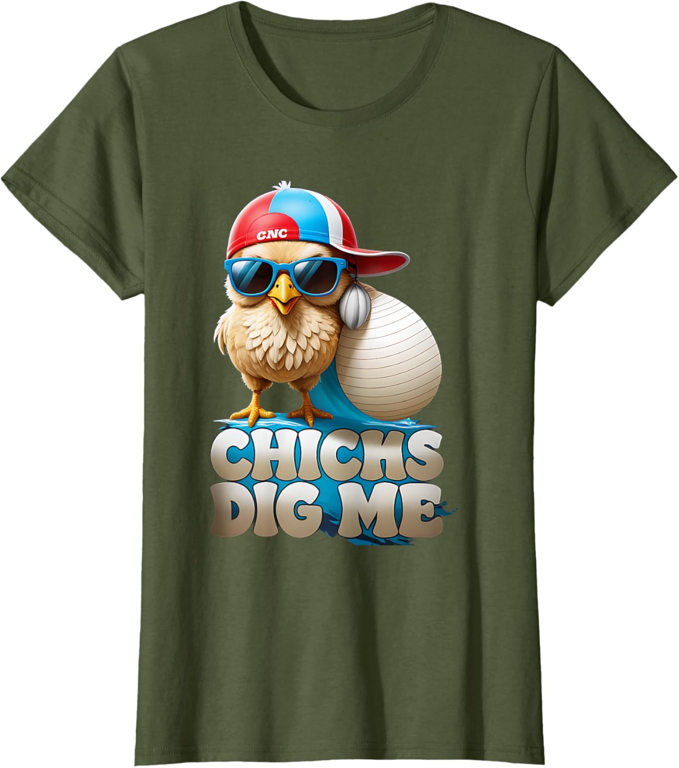 Chicks Dig Me Funny Easter Cute Toddler Boys Men T-Shirt