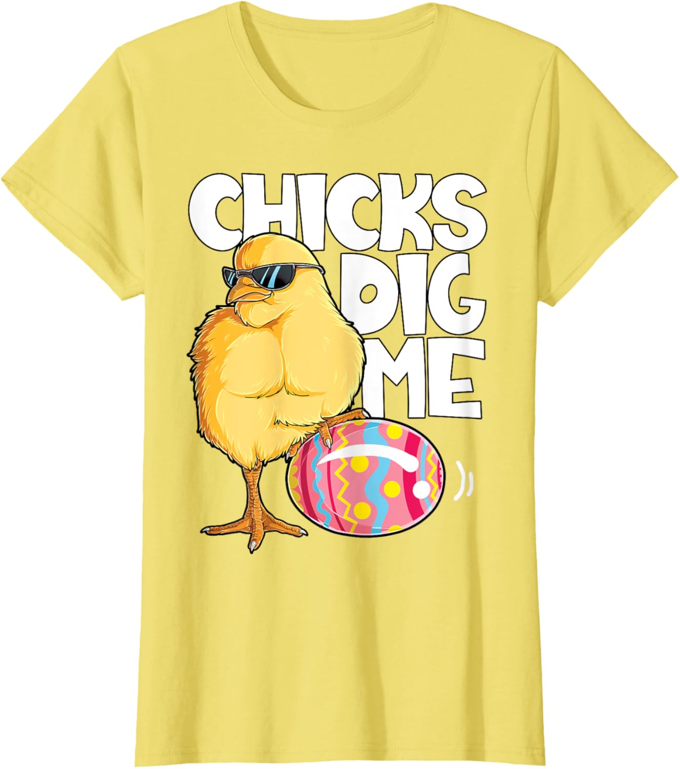 Chicks Dig Me Funny Easter Egg Hunting Hunter Boys Kids Girl T-Shirt