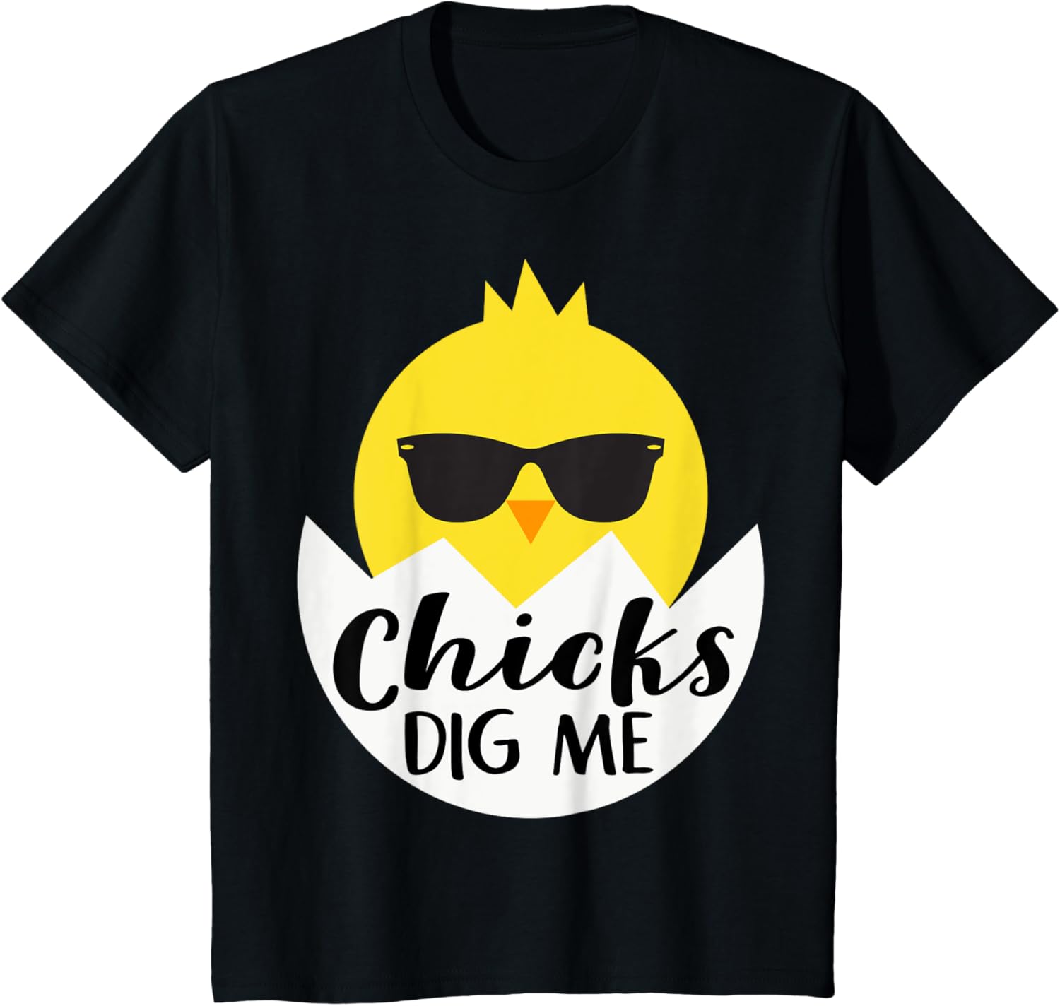 Chicks Dig Me Funny Teen Male Little Boys Easter Kids Fun T-Shirt