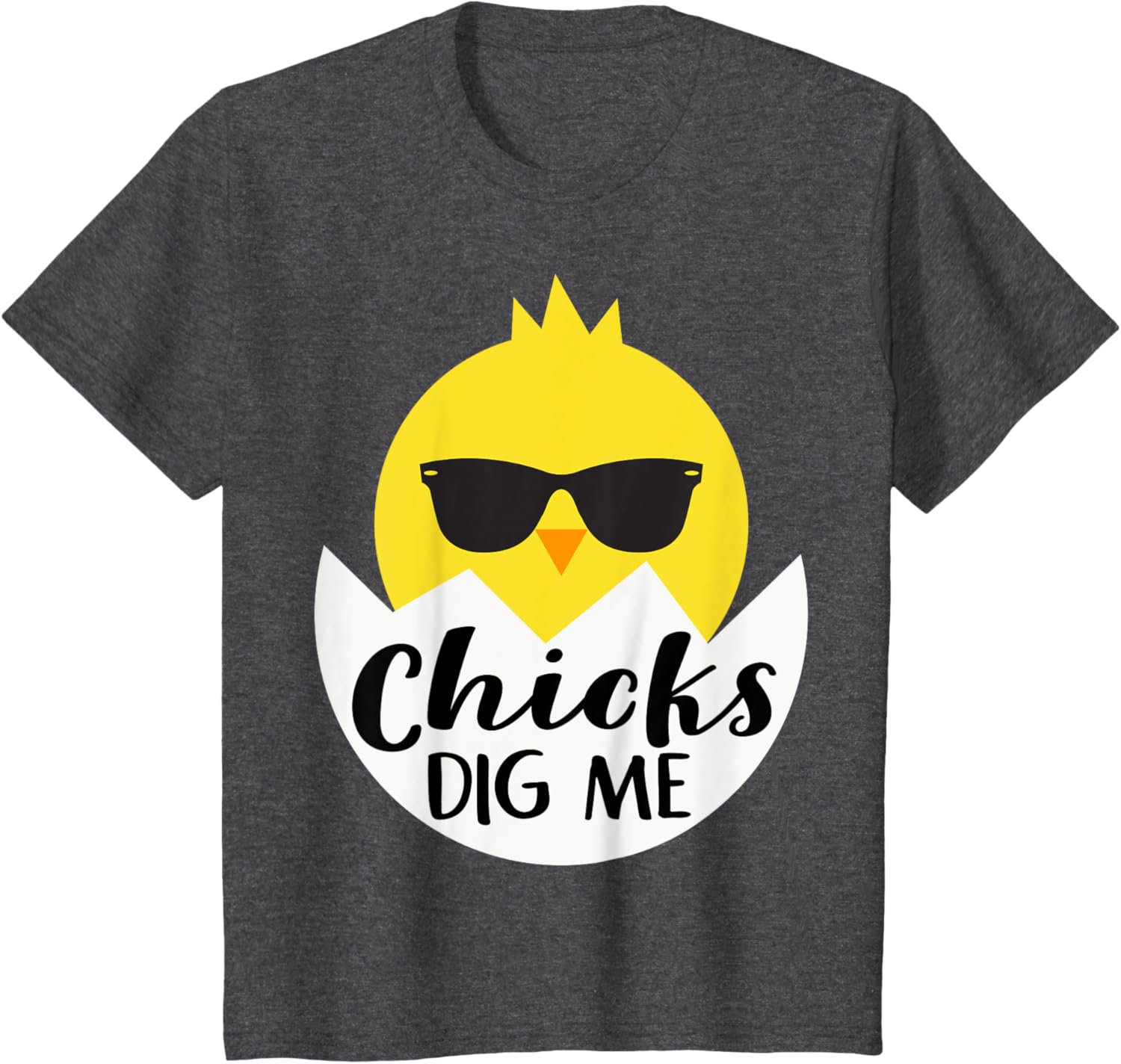 Chicks Dig Me Funny Teen Male Little Boys Easter Kids Fun T-Shirt