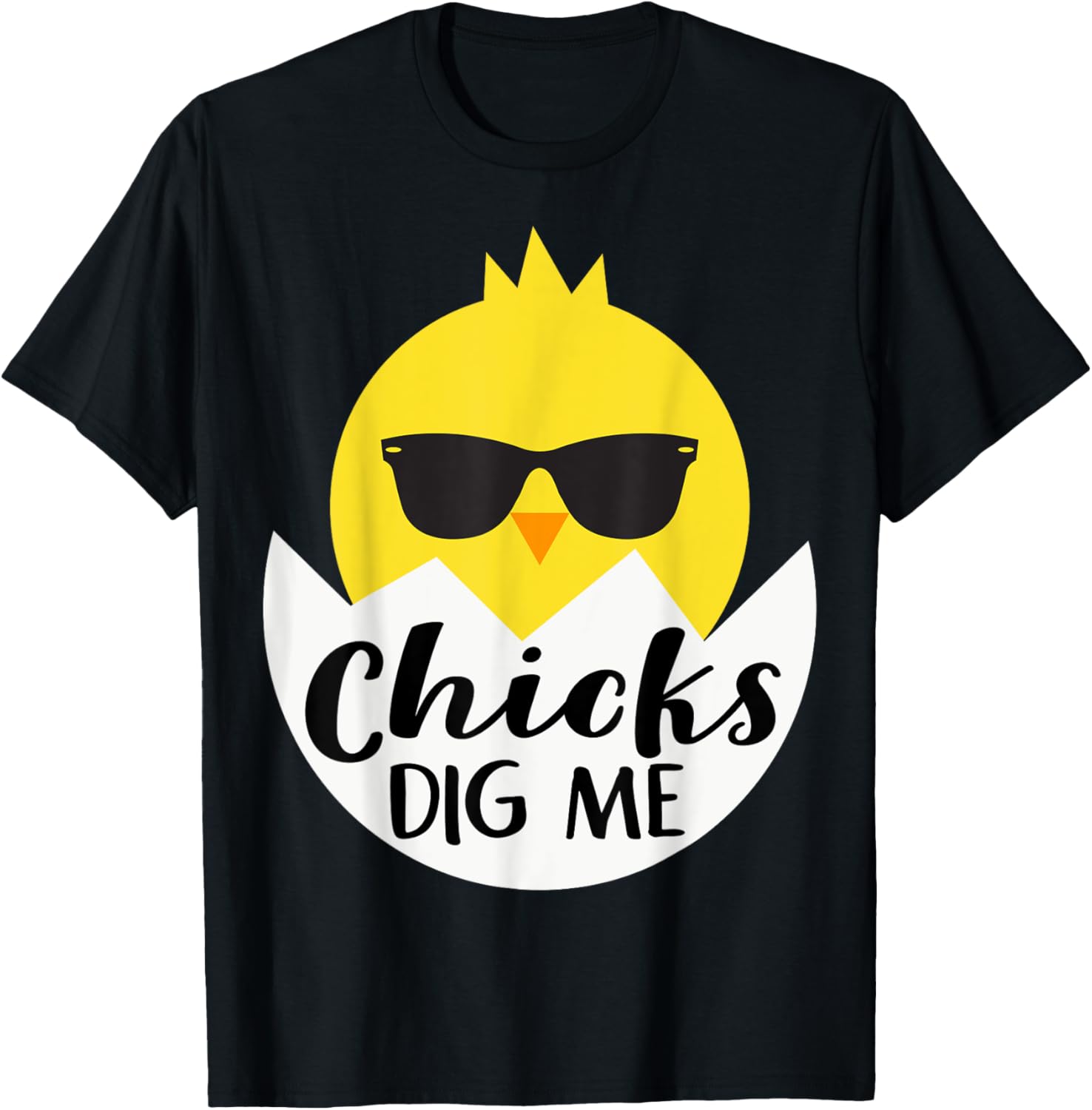 Chicks Dig Me Funny Teen Male Little Boys Easter Kids Fun T-Shirt