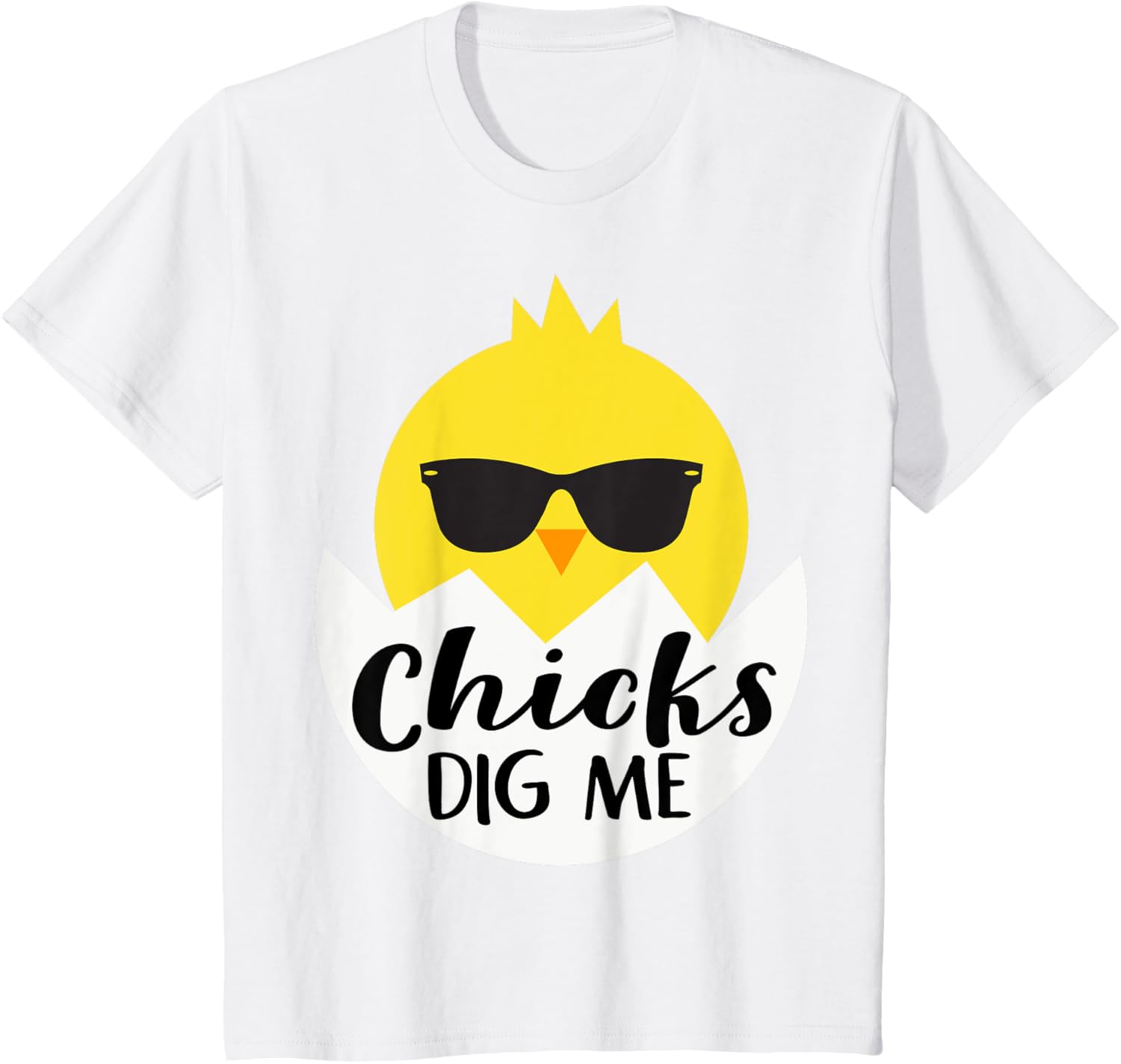 Chicks Dig Me Funny Teen Male Little Boys Easter Kids Fun T-Shirt