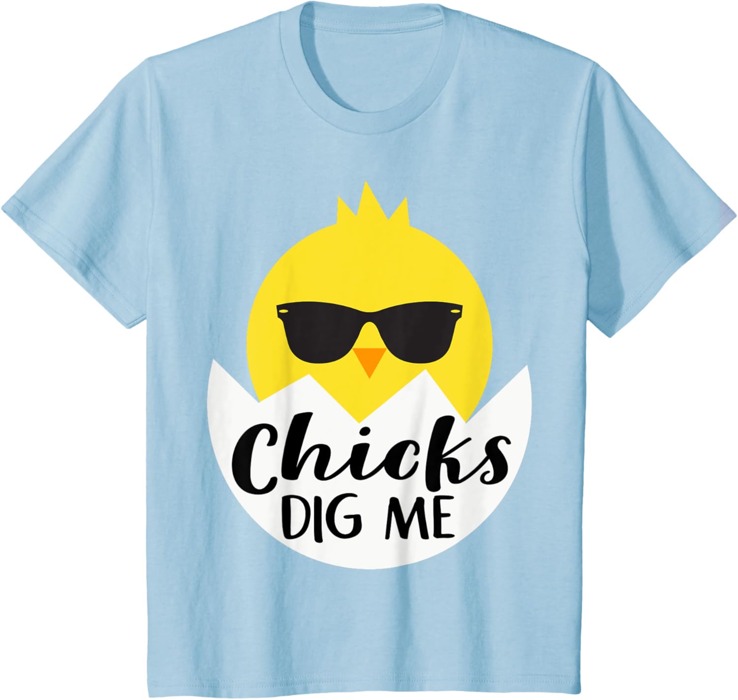 Chicks Dig Me Funny Teen Male Little Boys Easter Kids Fun T-Shirt