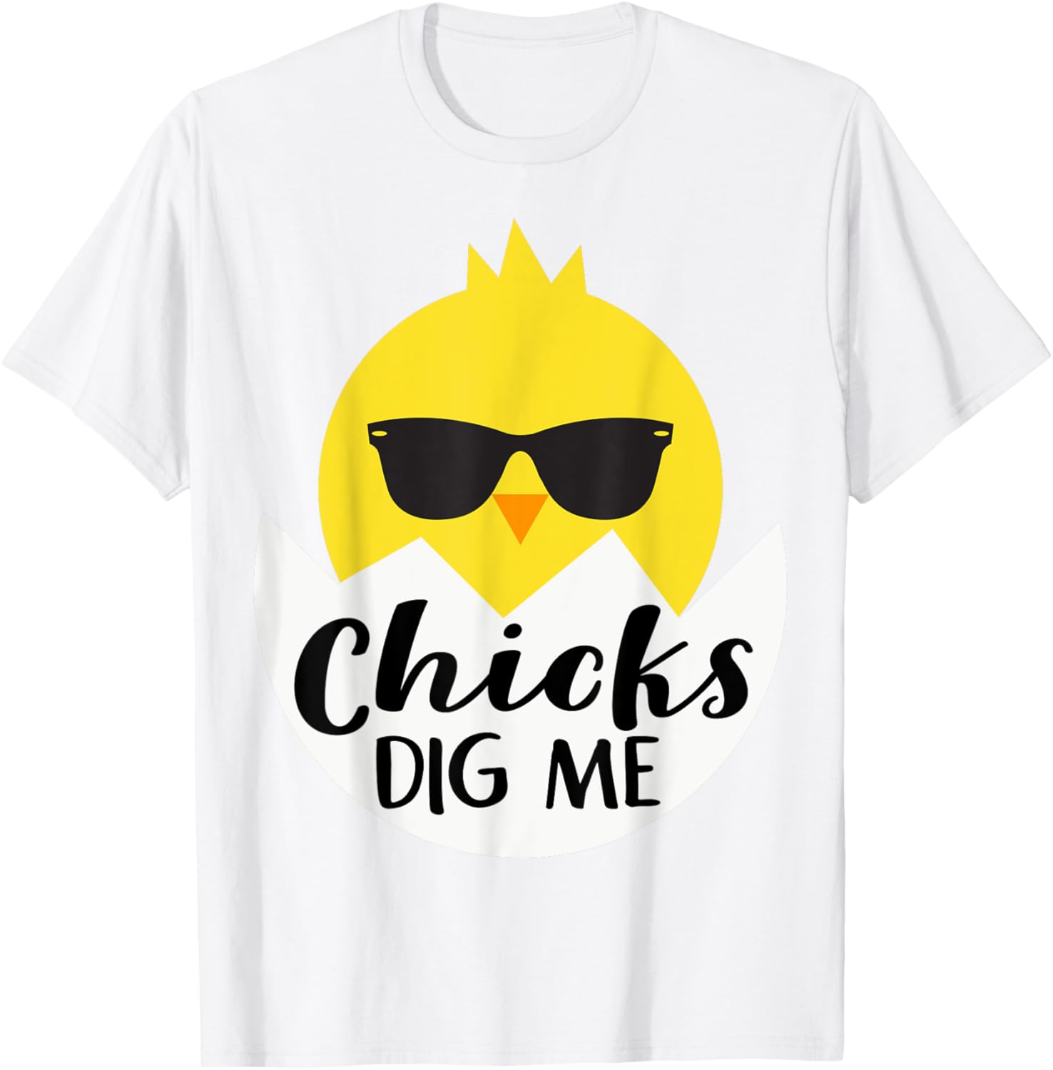 Chicks Dig Me Funny Teen Male Little Boys Easter Kids Fun T-Shirt