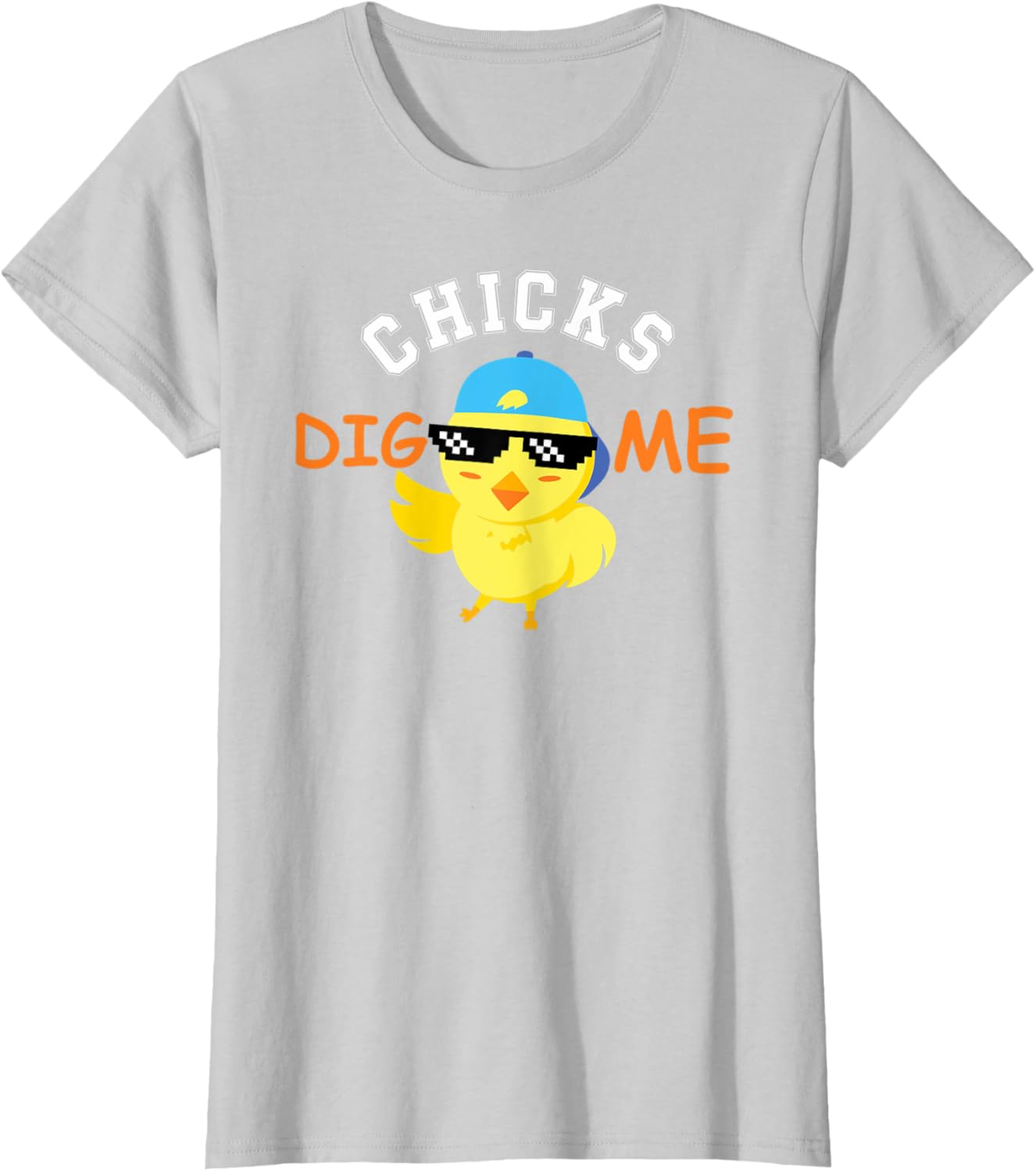 Chicks Dig me sunglasses cute easter gift for toddlers T-Shirt