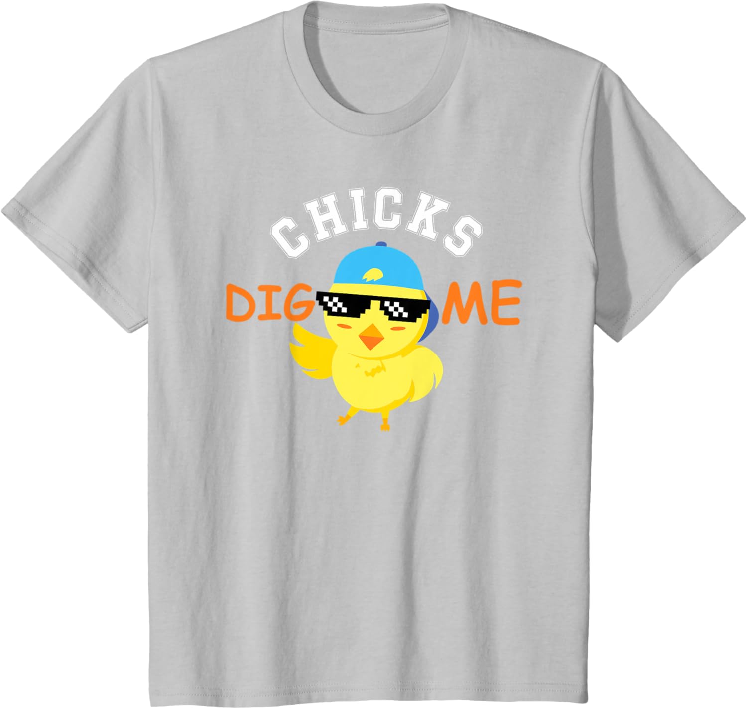 Chicks Dig me sunglasses cute easter gift for toddlers T-Shirt