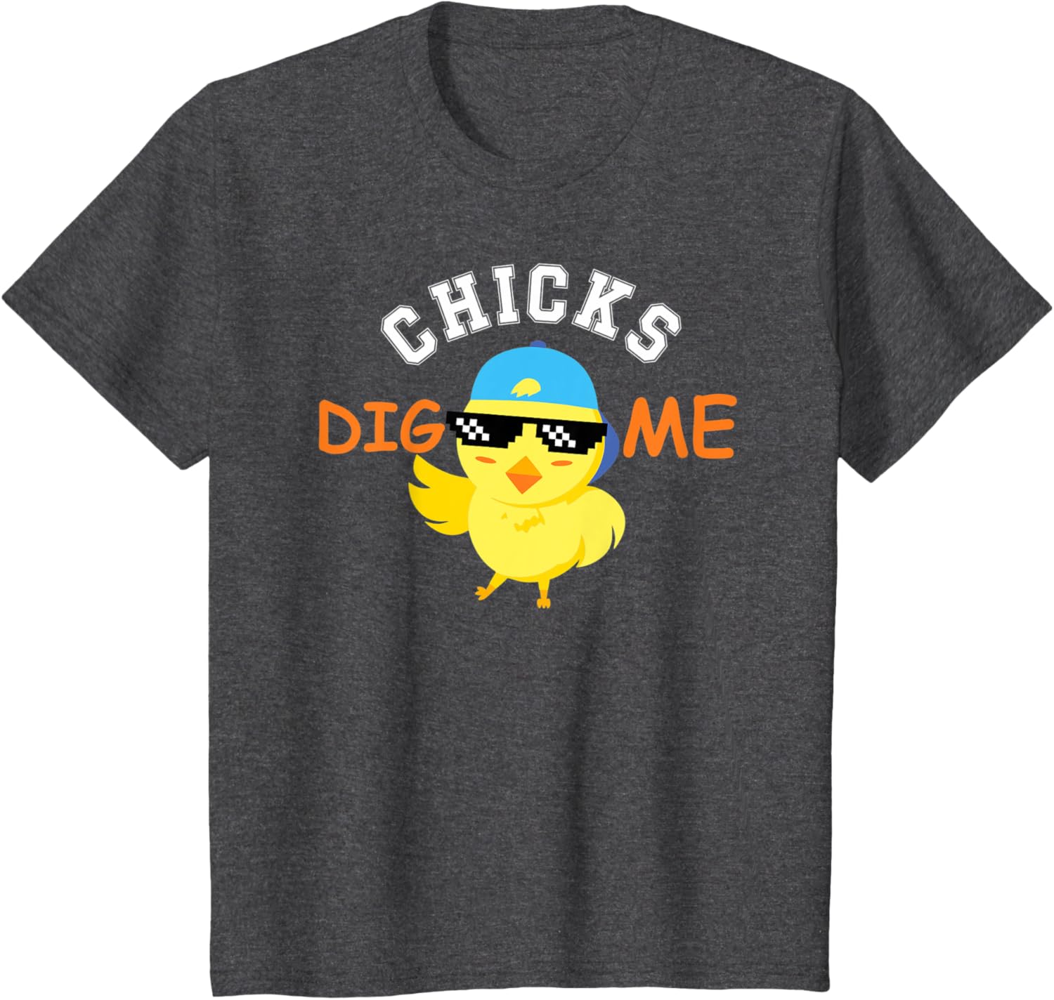 Chicks Dig me sunglasses cute easter gift for toddlers T-Shirt