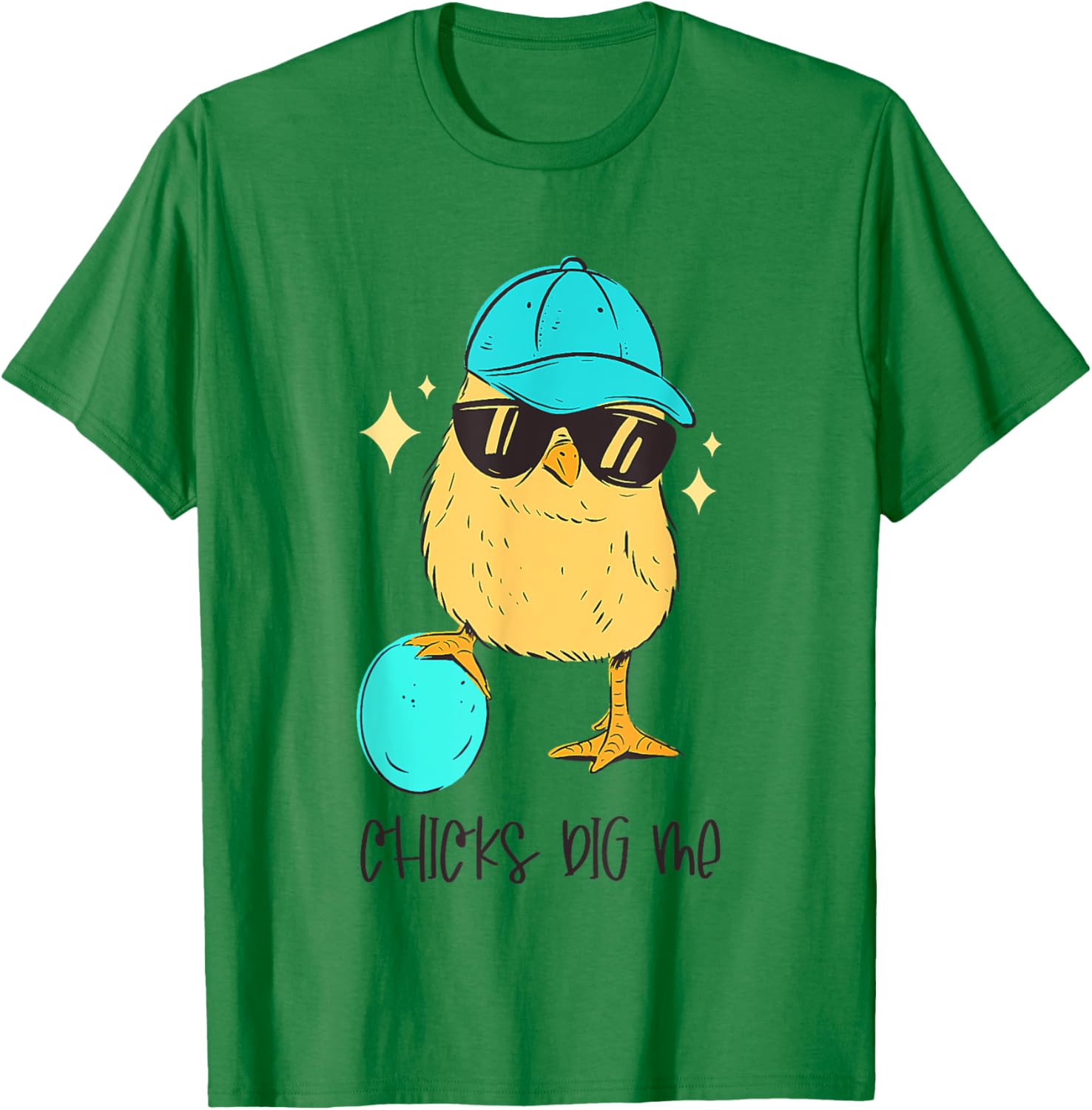 Chicks Dig Me, Teen Toddler Boy Easter Kids Men Funny Easter T-Shirt