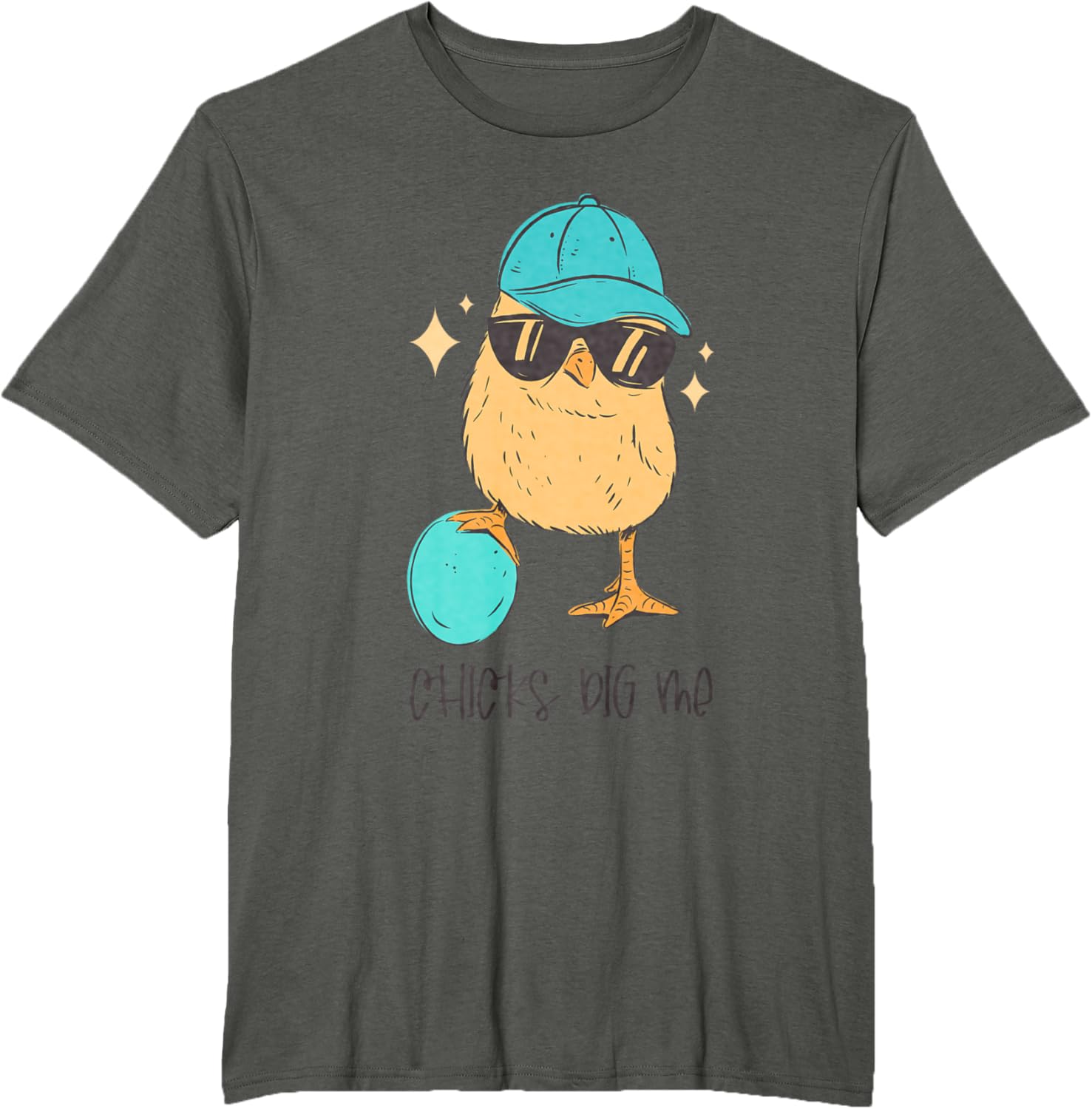 Chicks Dig Me, Teen Toddler Boy Easter Kids Men Funny Easter T-Shirt