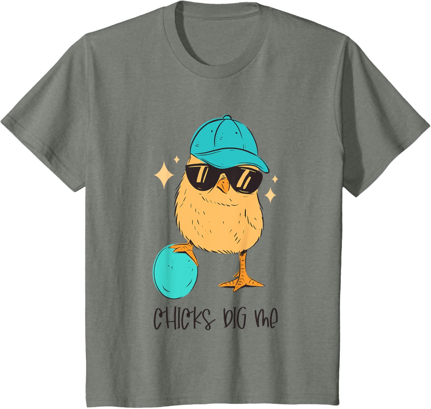 Chicks Dig Me, Teen Toddler Boy Easter Kids Men Funny Easter T-Shirt