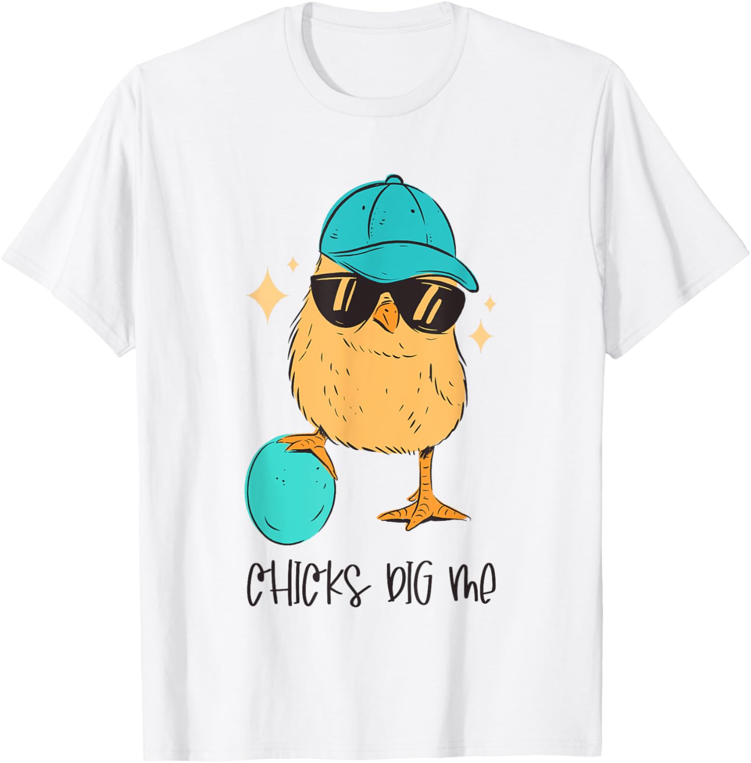 Chicks Dig Me, Teen Toddler Boy Easter Kids Men Funny Easter T-Shirt