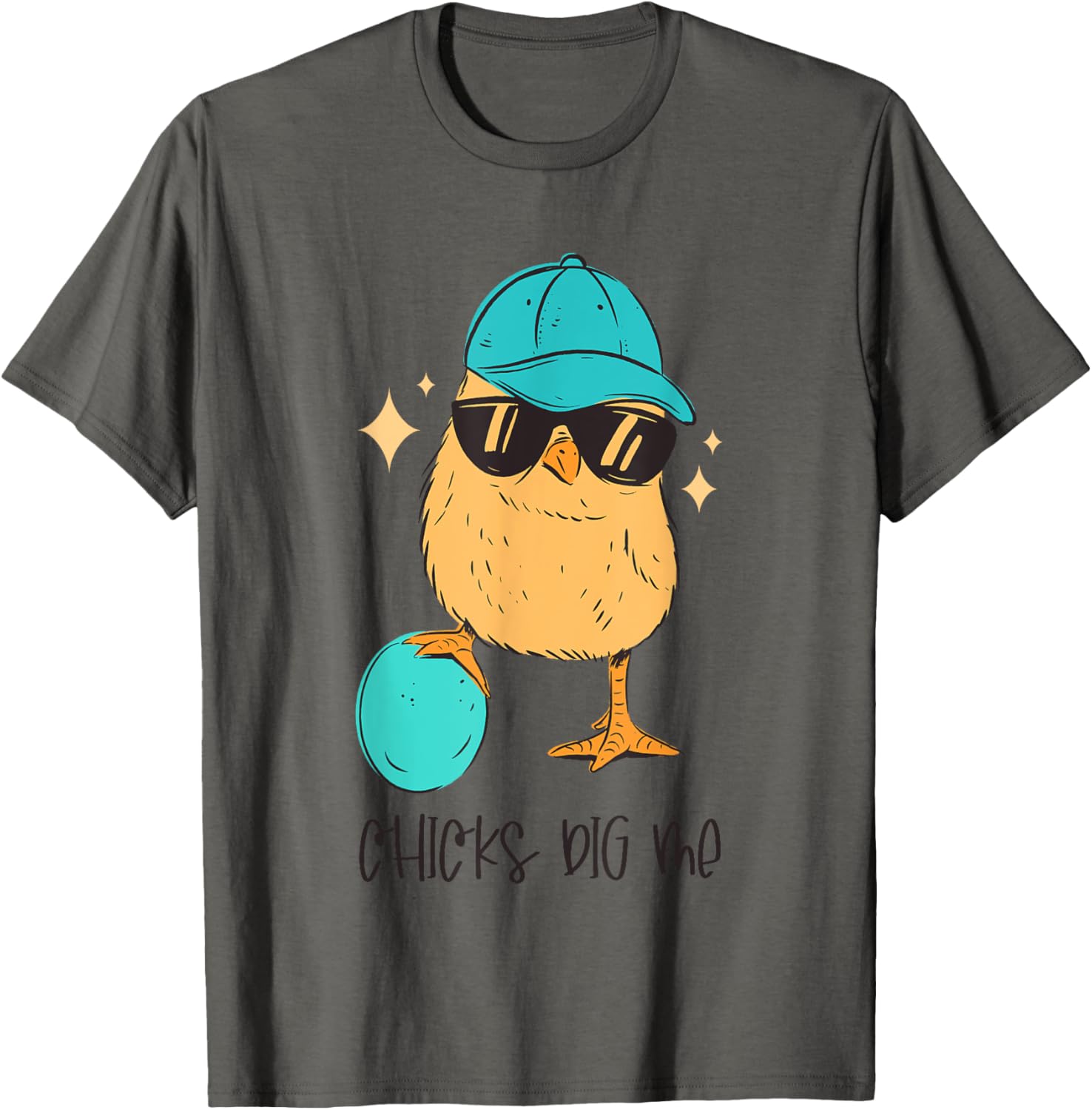 Chicks Dig Me, Teen Toddler Boy Easter Kids Men Funny Easter T-Shirt