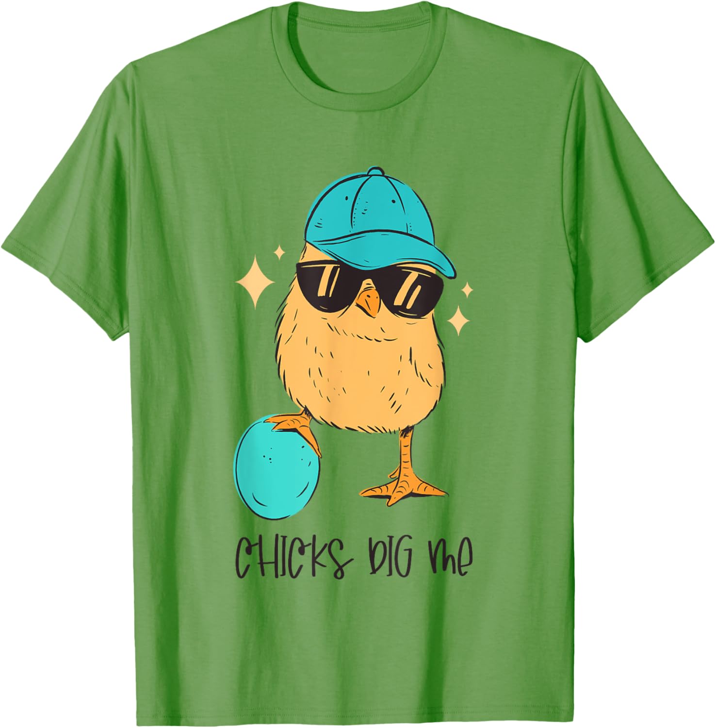 Chicks Dig Me, Teen Toddler Boy Easter Kids Men Funny Easter T-Shirt