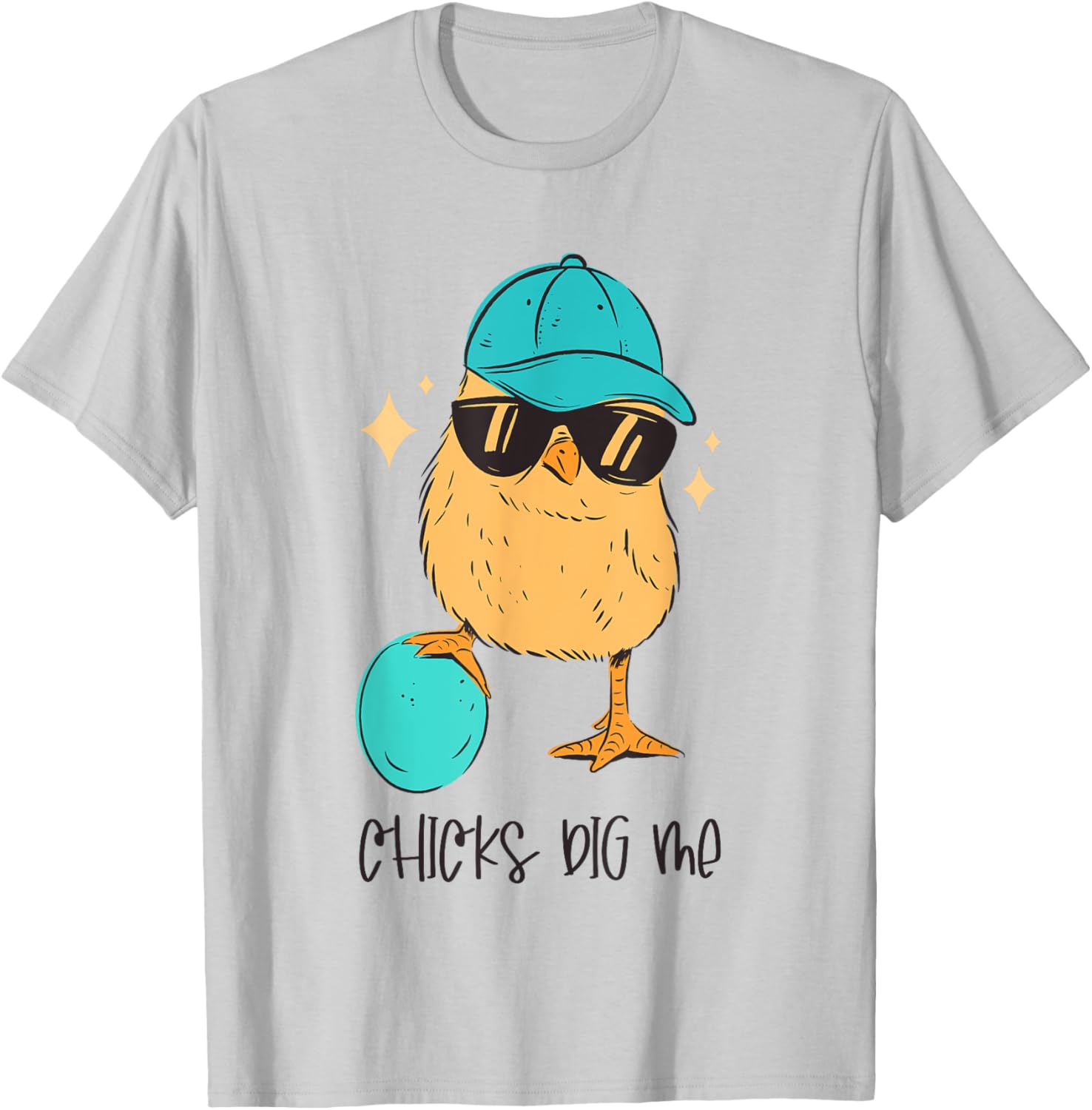 Chicks Dig Me, Teen Toddler Boy Easter Kids Men Funny Easter T-Shirt