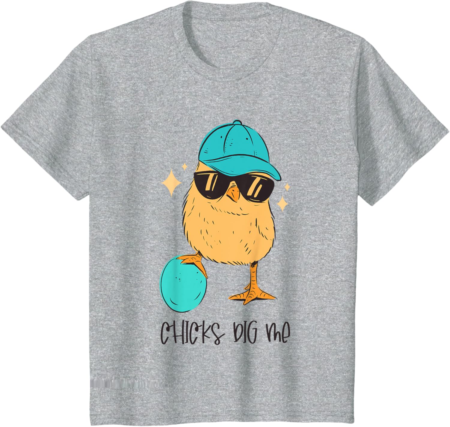 Chicks Dig Me, Teen Toddler Boy Easter Kids Men Funny Easter T-Shirt