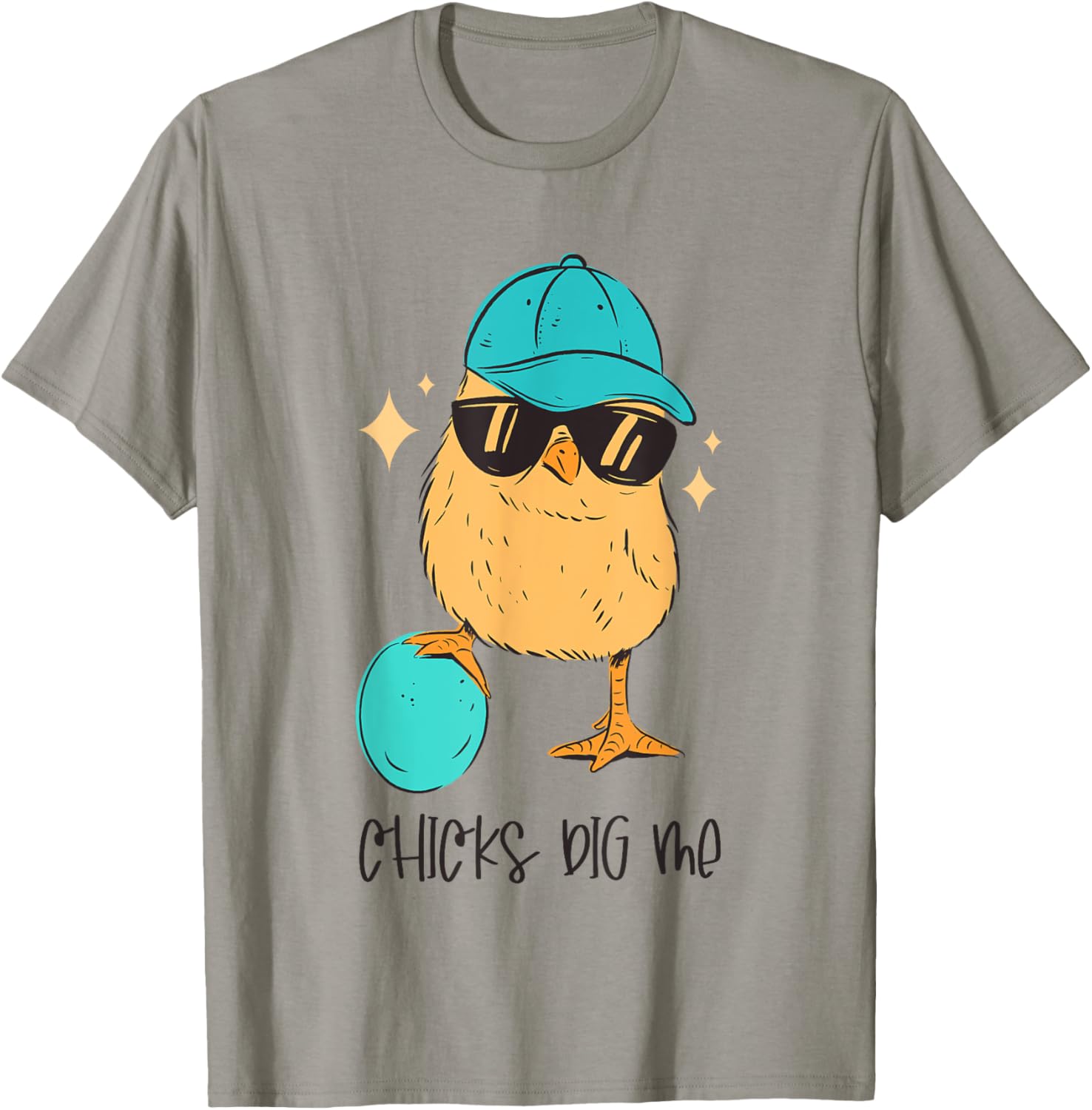 Chicks Dig Me, Teen Toddler Boy Easter Kids Men Funny Easter T-Shirt