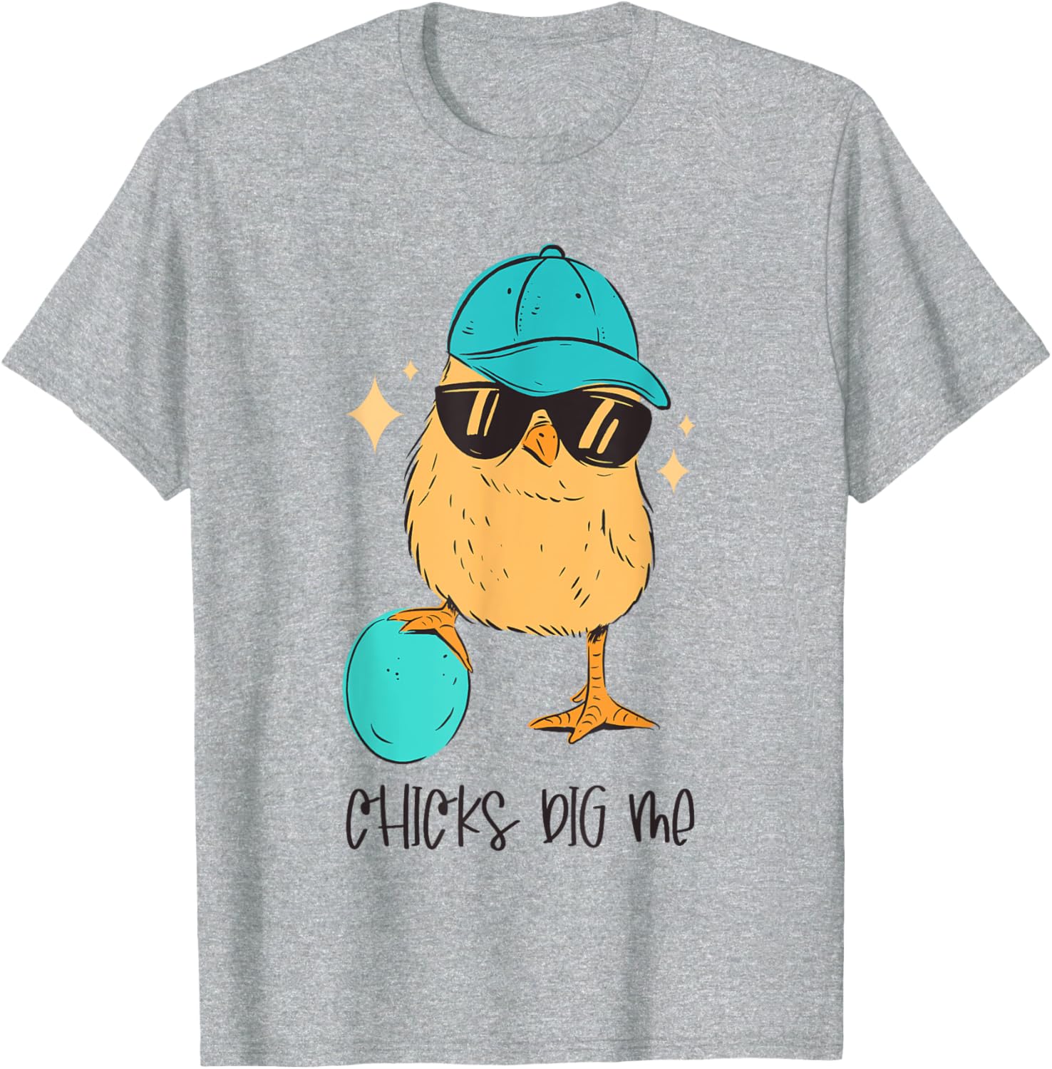 Chicks Dig Me, Teen Toddler Boy Easter Kids Men Funny Easter T-Shirt