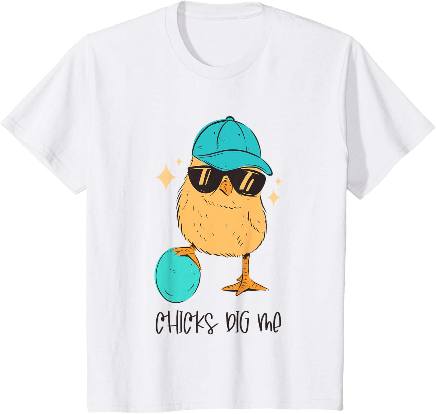 Chicks Dig Me, Teen Toddler Boy Easter Kids Men Funny Easter T-Shirt