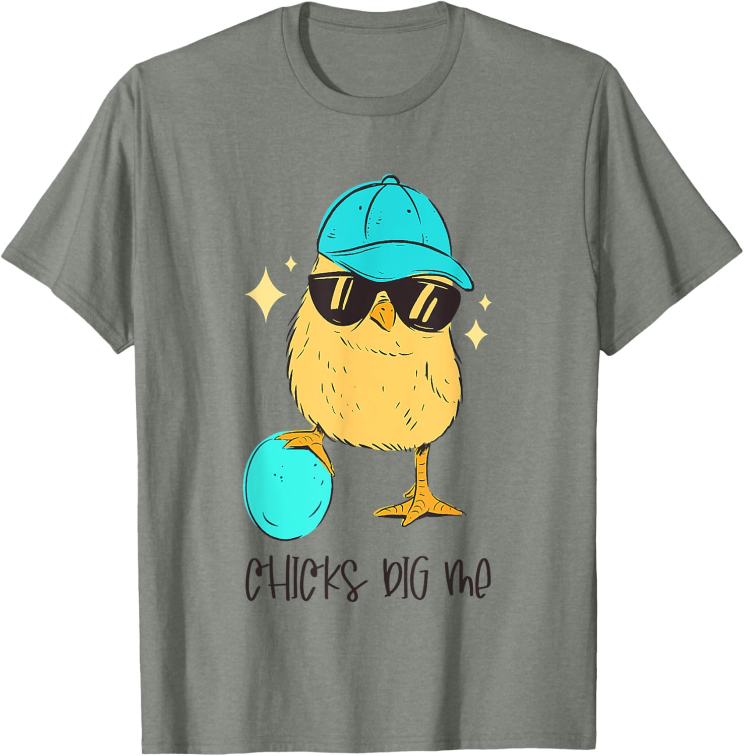 Chicks Dig Me, Teen Toddler Boy Easter Kids Men Funny Easter T-Shirt