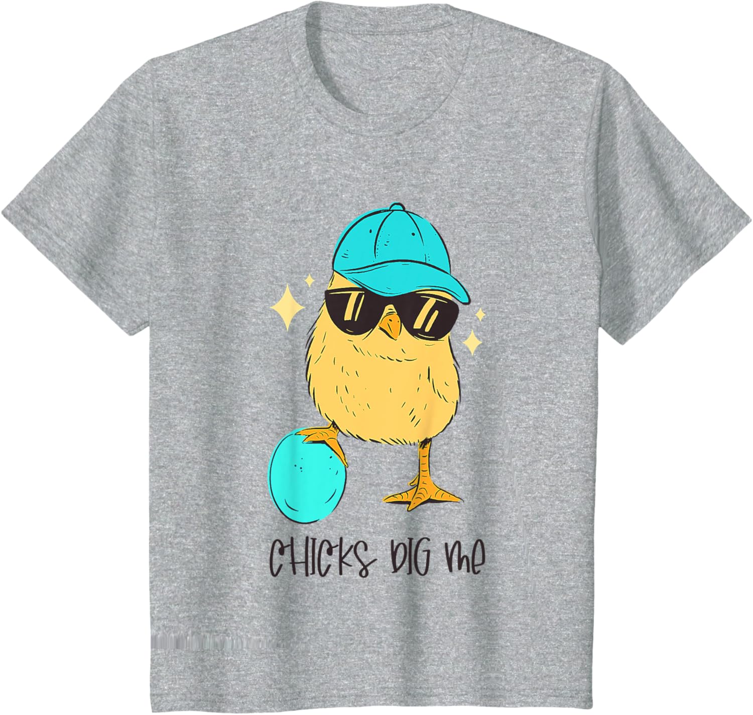 Chicks Dig Me, Teen Toddler Boy Easter Kids Men Funny Easter T-Shirt