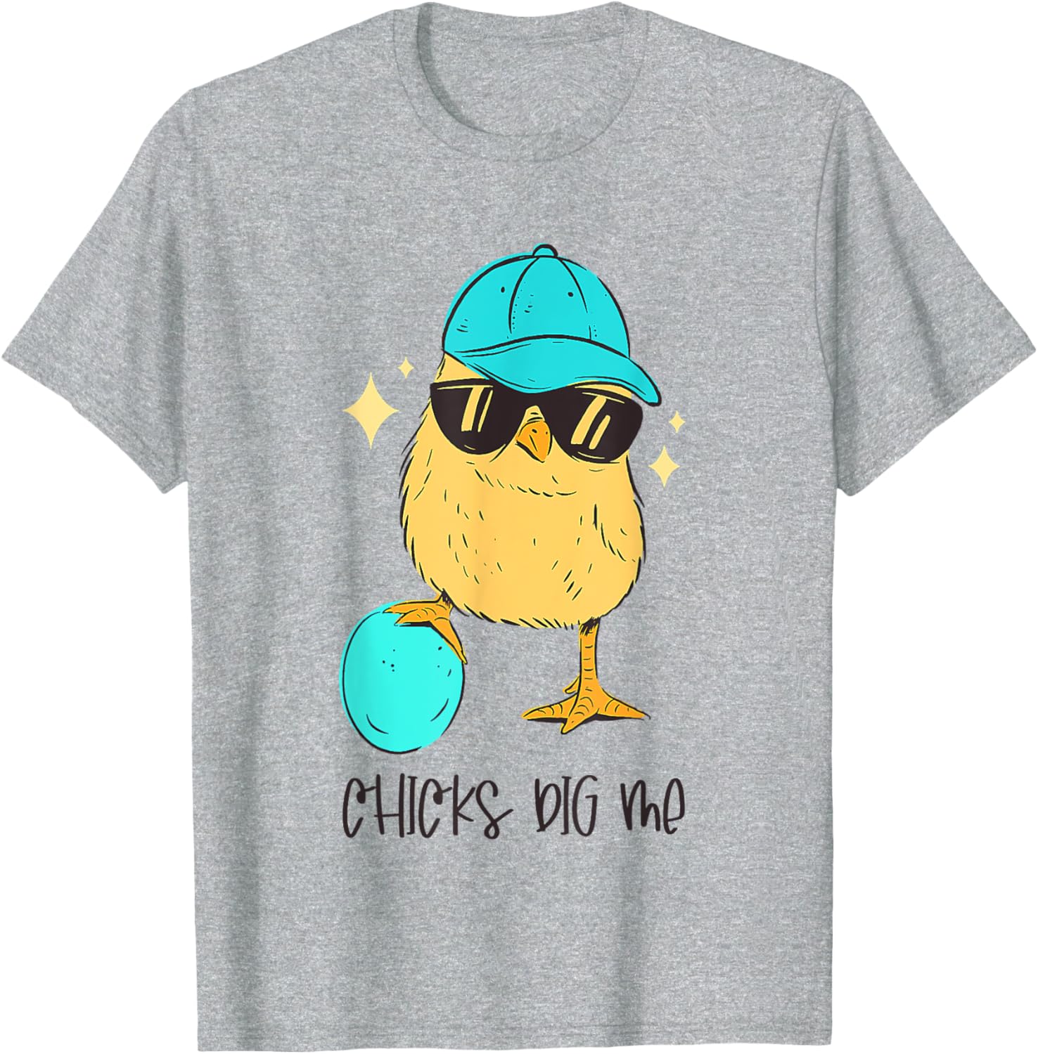 Chicks Dig Me, Teen Toddler Boy Easter Kids Men Funny Easter T-Shirt