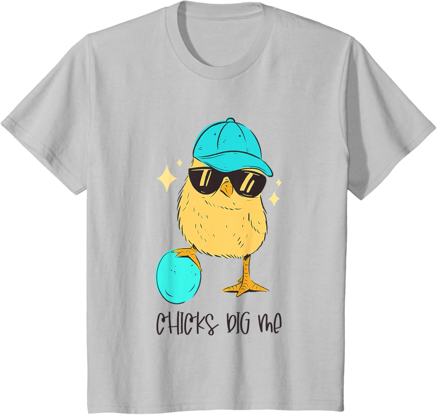 Chicks Dig Me, Teen Toddler Boy Easter Kids Men Funny Easter T-Shirt