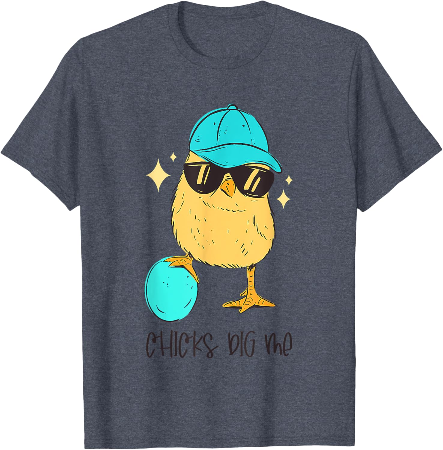 Chicks Dig Me, Teen Toddler Boy Easter Kids Men Funny Easter T-Shirt