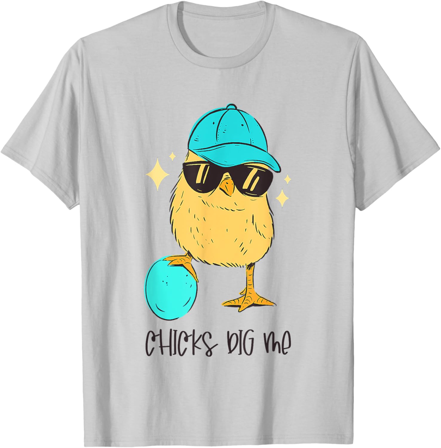 Chicks Dig Me, Teen Toddler Boy Easter Kids Men Funny Easter T-Shirt