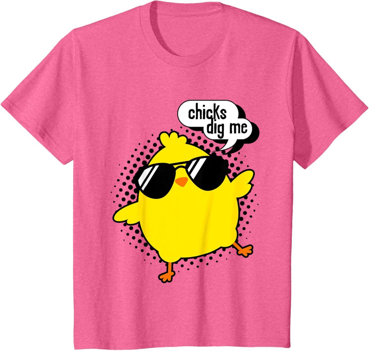 Chicks Dig Me, Teen Toddler Boy Easter Kids Men Funny Easter T-Shirt