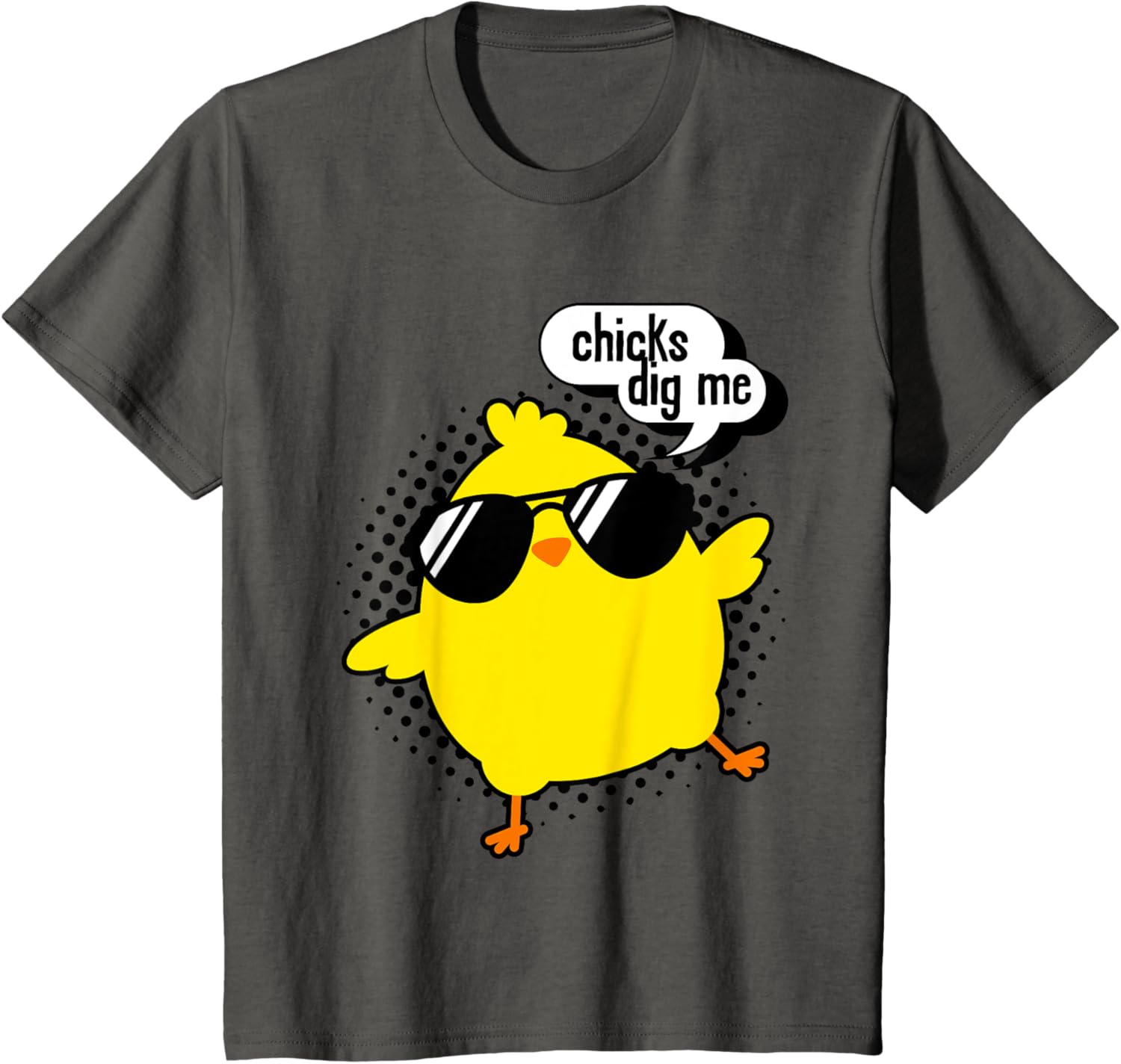 Chicks Dig Me, Teen Toddler Boy Easter Kids Men Funny Easter T-Shirt