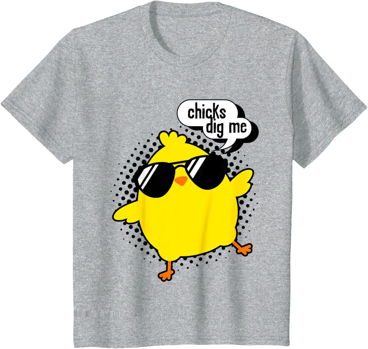 Chicks Dig Me, Teen Toddler Boy Easter Kids Men Funny Easter T-Shirt