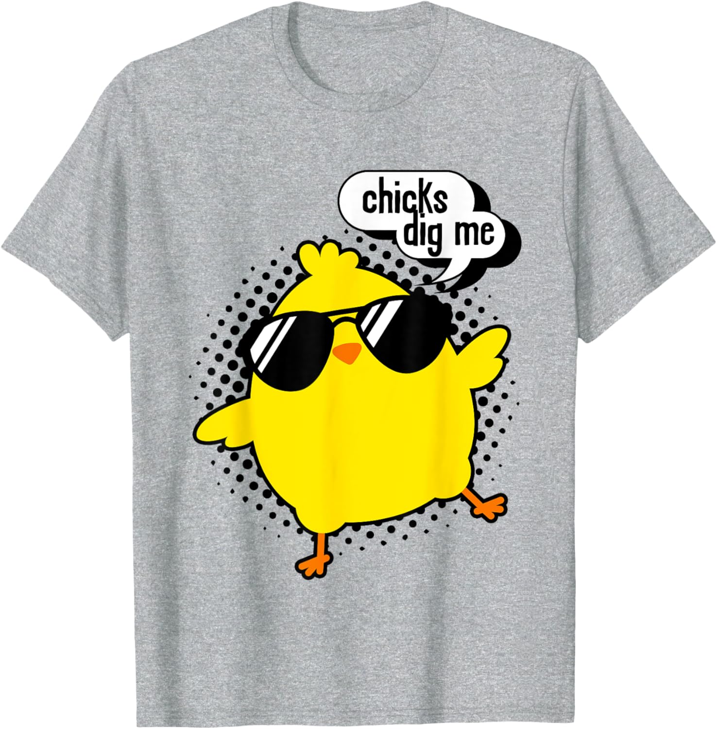 Chicks Dig Me, Teen Toddler Boy Easter Kids Men Funny Easter T-Shirt