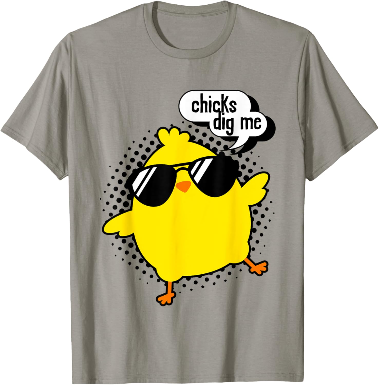 Chicks Dig Me, Teen Toddler Boy Easter Kids Men Funny Easter T-Shirt