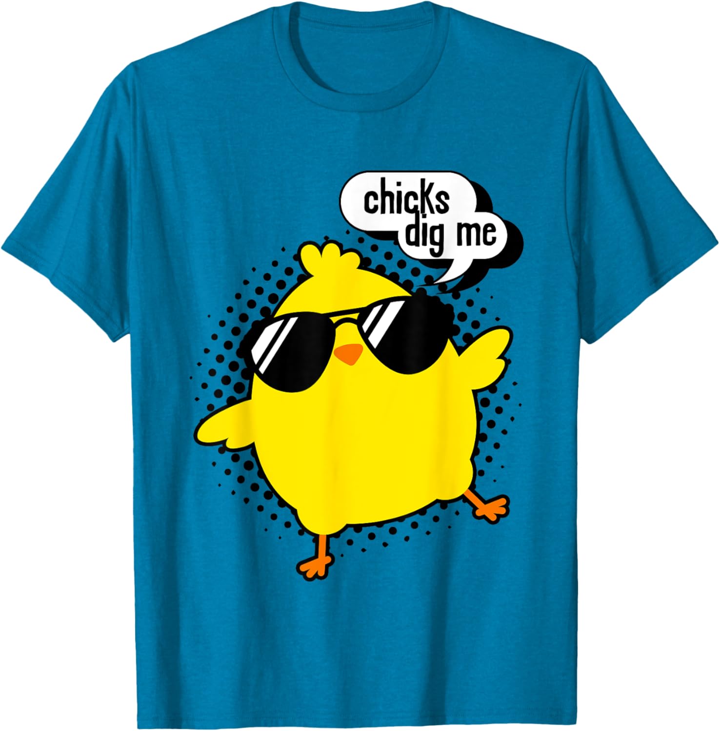 Chicks Dig Me, Teen Toddler Boy Easter Kids Men Funny Easter T-Shirt