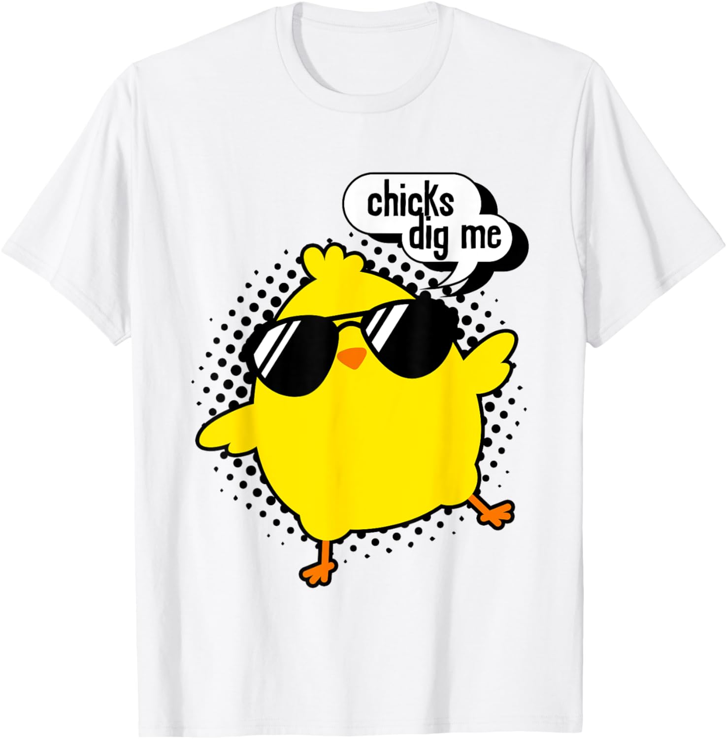 Chicks Dig Me, Teen Toddler Boy Easter Kids Men Funny Easter T-Shirt