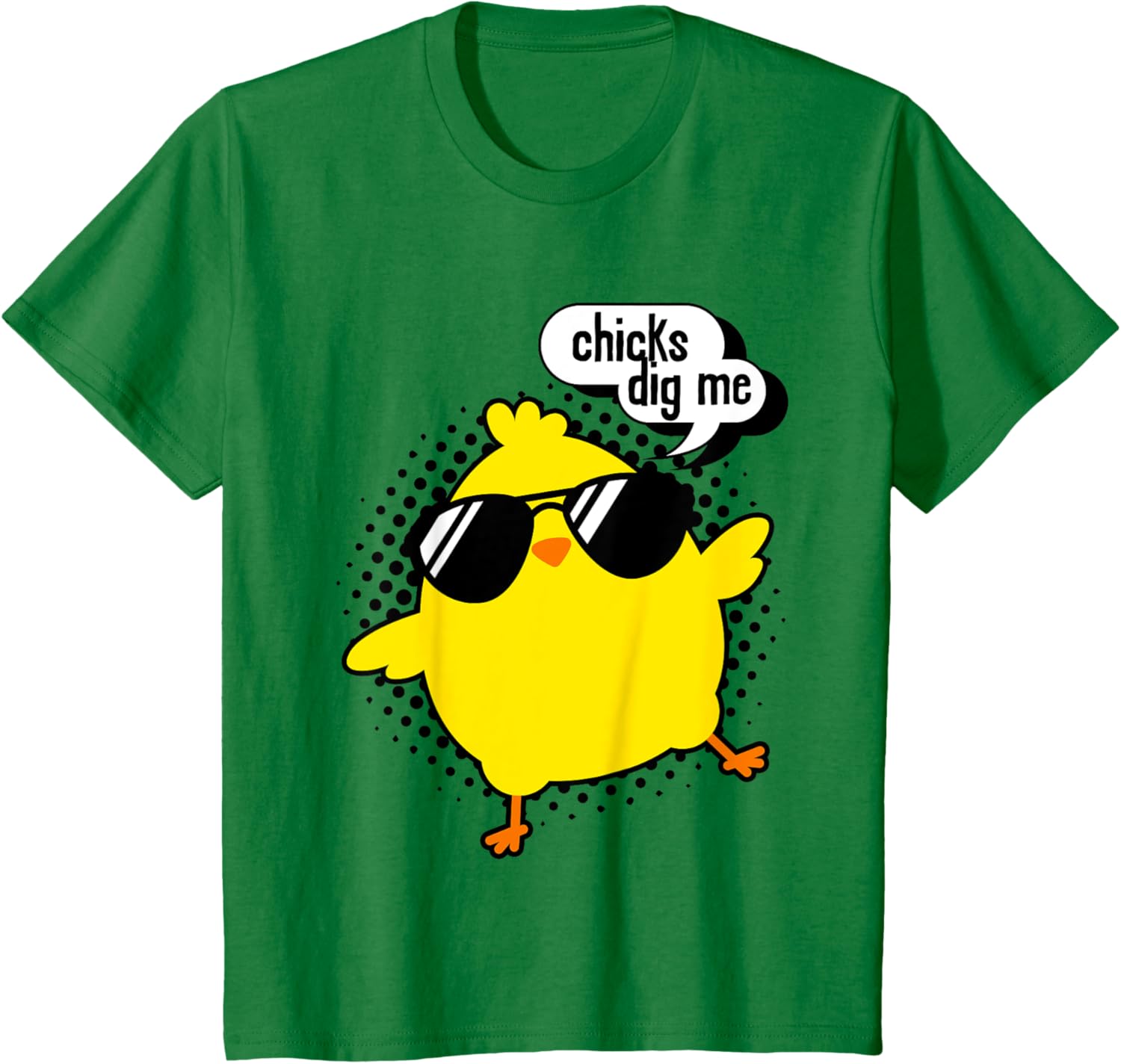 Chicks Dig Me, Teen Toddler Boy Easter Kids Men Funny Easter T-Shirt