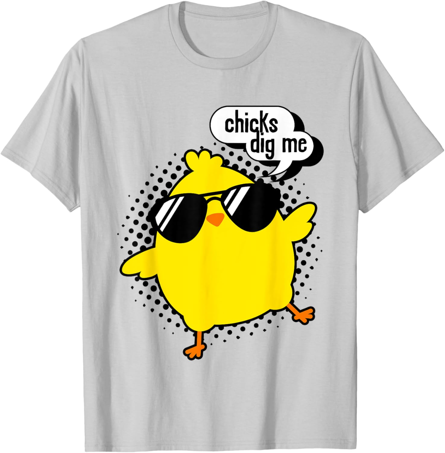 Chicks Dig Me, Teen Toddler Boy Easter Kids Men Funny Easter T-Shirt