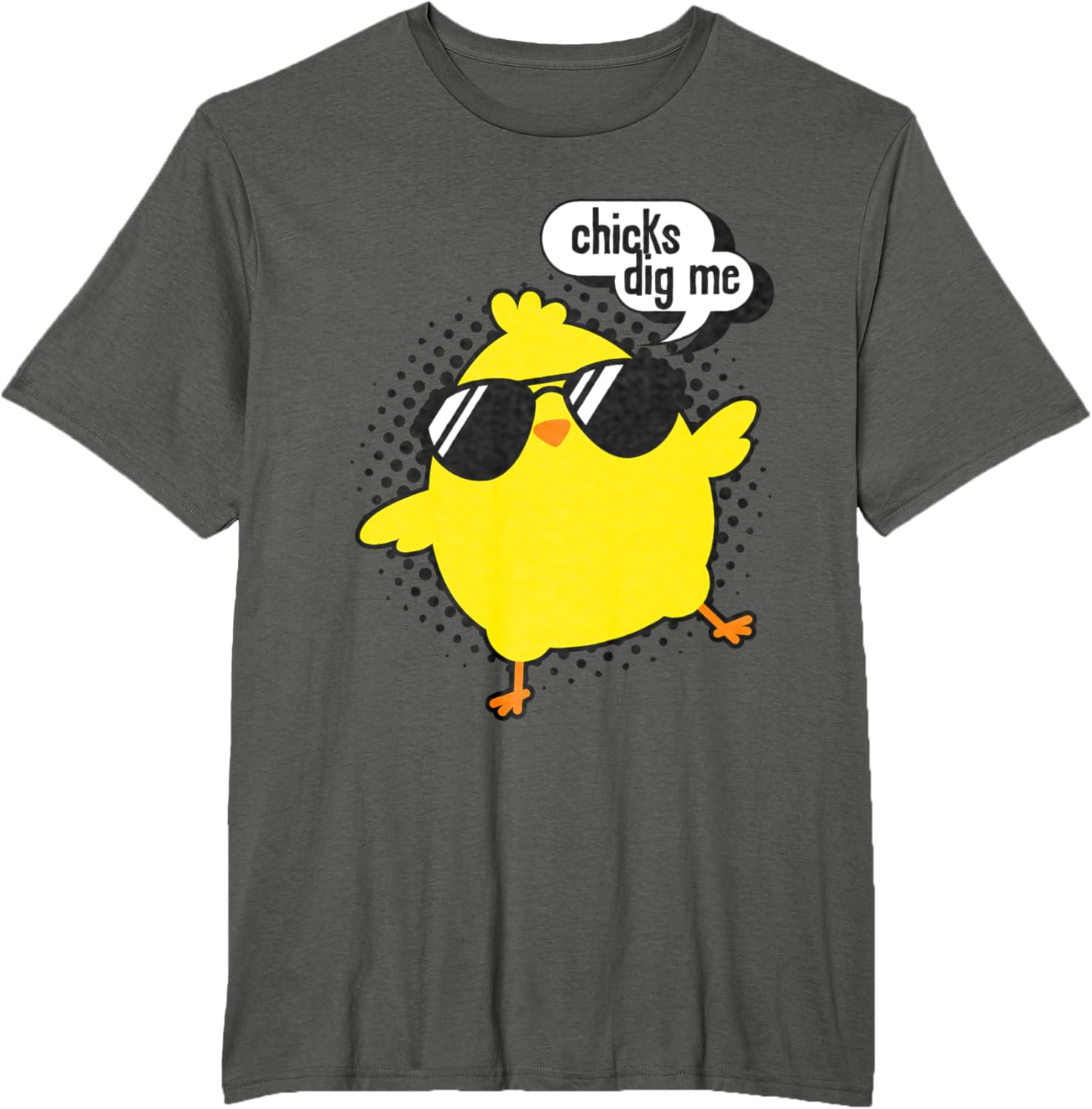 Chicks Dig Me, Teen Toddler Boy Easter Kids Men Funny Easter T-Shirt