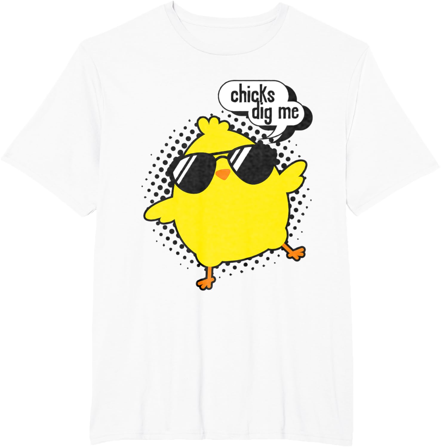 Chicks Dig Me, Teen Toddler Boy Easter Kids Men Funny Easter T-Shirt