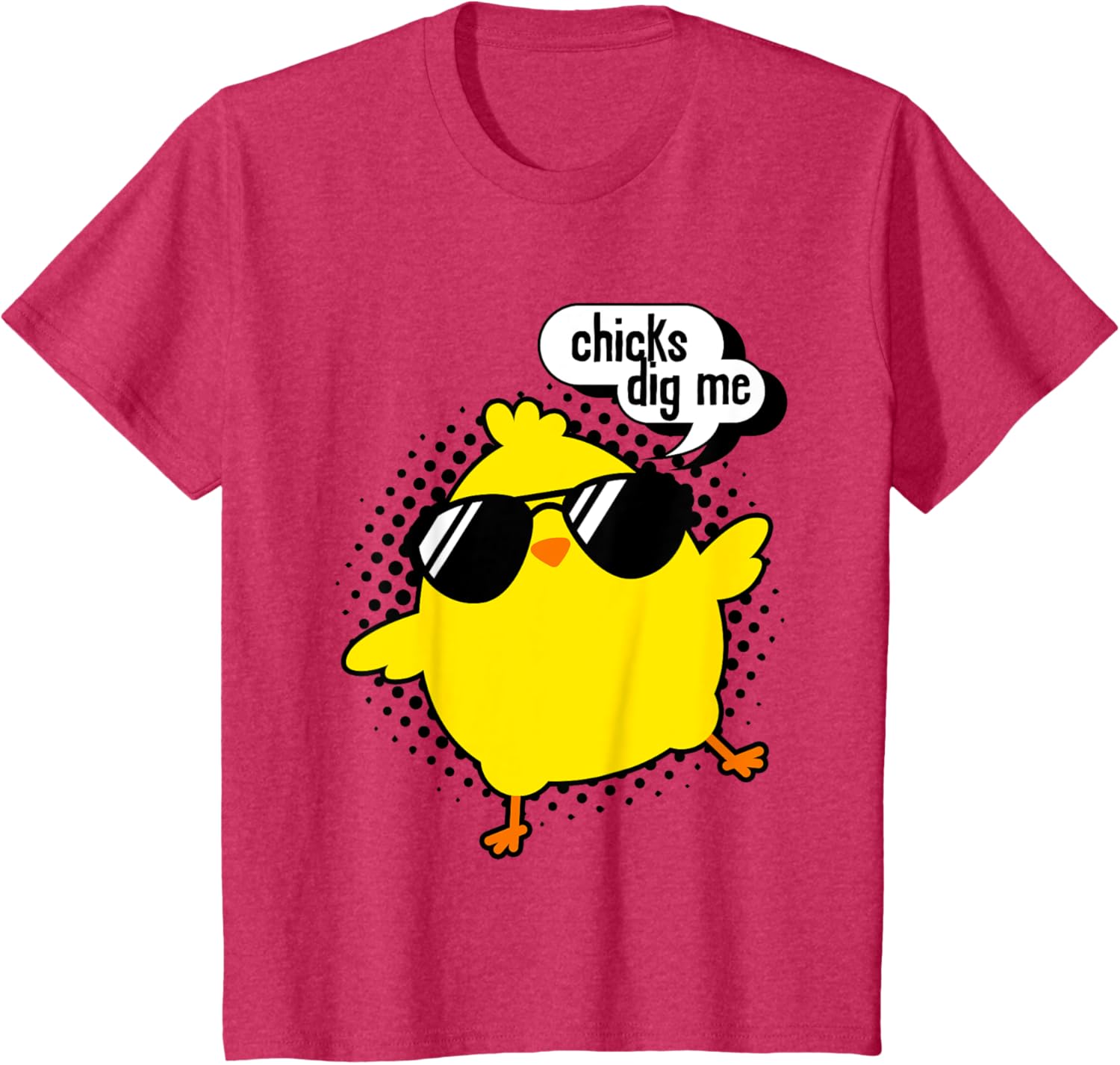 Chicks Dig Me, Teen Toddler Boy Easter Kids Men Funny Easter T-Shirt