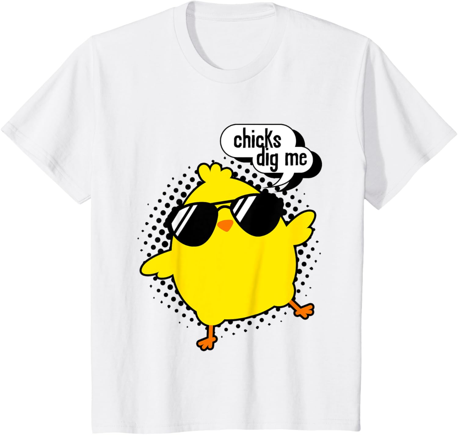 Chicks Dig Me, Teen Toddler Boy Easter Kids Men Funny Easter T-Shirt