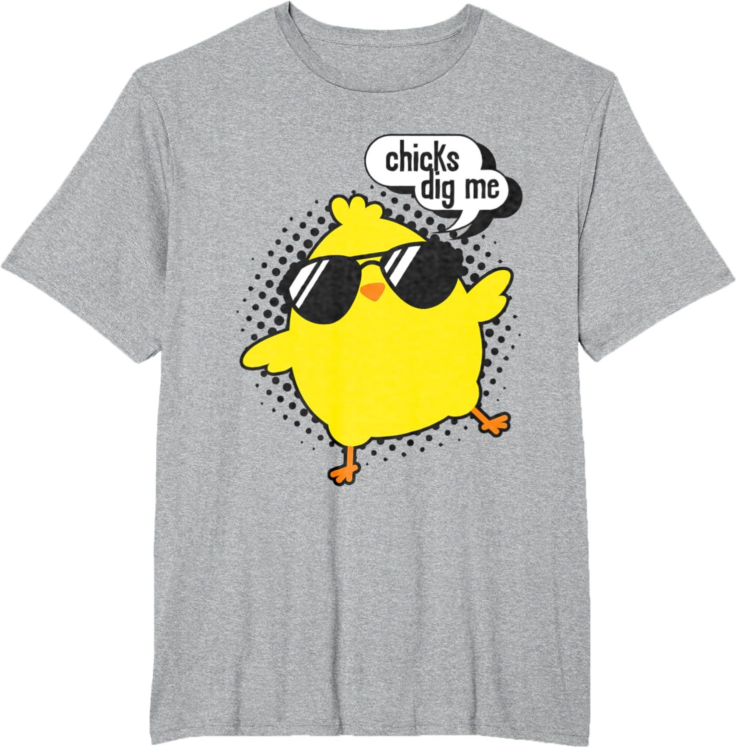 Chicks Dig Me, Teen Toddler Boy Easter Kids Men Funny Easter T-Shirt