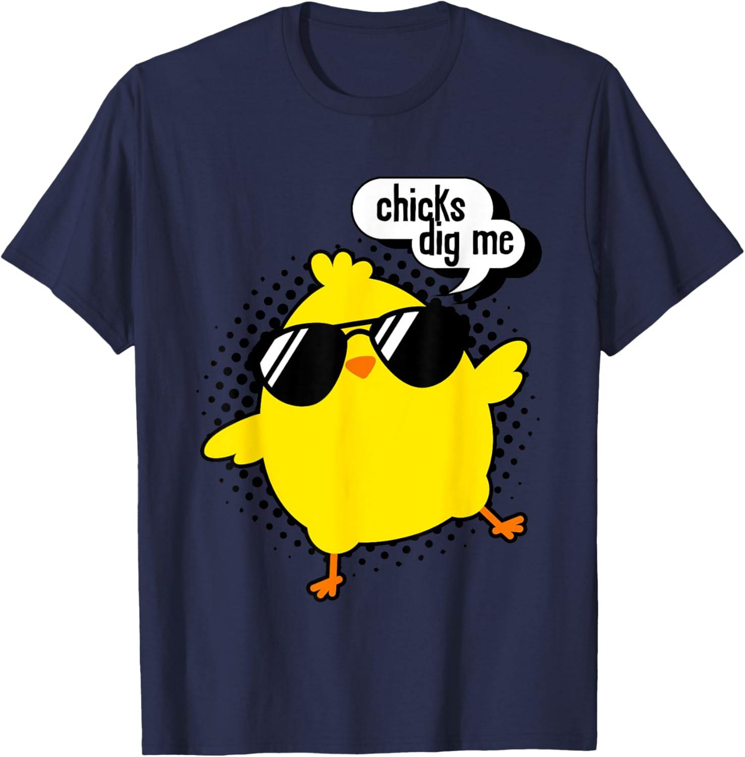 Chicks Dig Me, Teen Toddler Boy Easter Kids Men Funny Easter T-Shirt